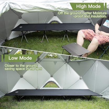 Low camping cot best sale