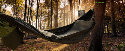 Night Cat Camping Hammock Tent: Lightweight Portable 4 in 1 Hammock with Rain Tarp and Mosquito Net for Hiking Jungle Outdoor