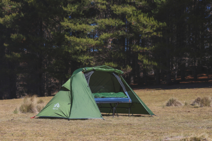 Night Cat Cot Tent Combo: 1 Person Off-Ground Tent for Camping with Vestibule Waterproof 87x28''/32''x40in