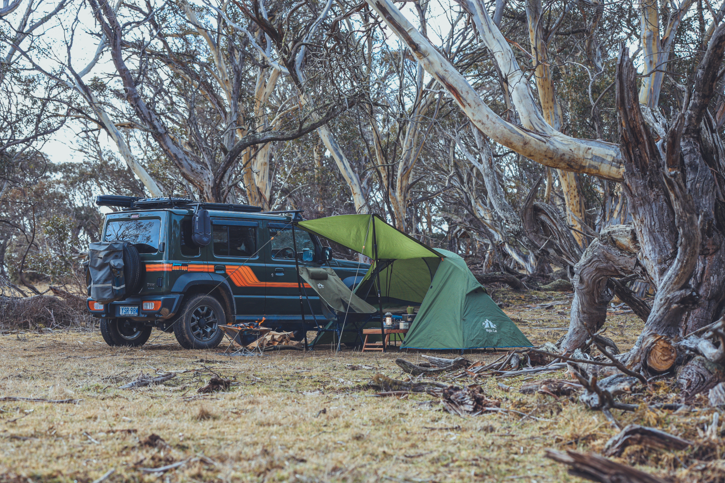 Night Cat Cot Tent Combo: 1 Person Off-Ground Tent for Camping with Vestibule Waterproof 87x28''/32''x40in