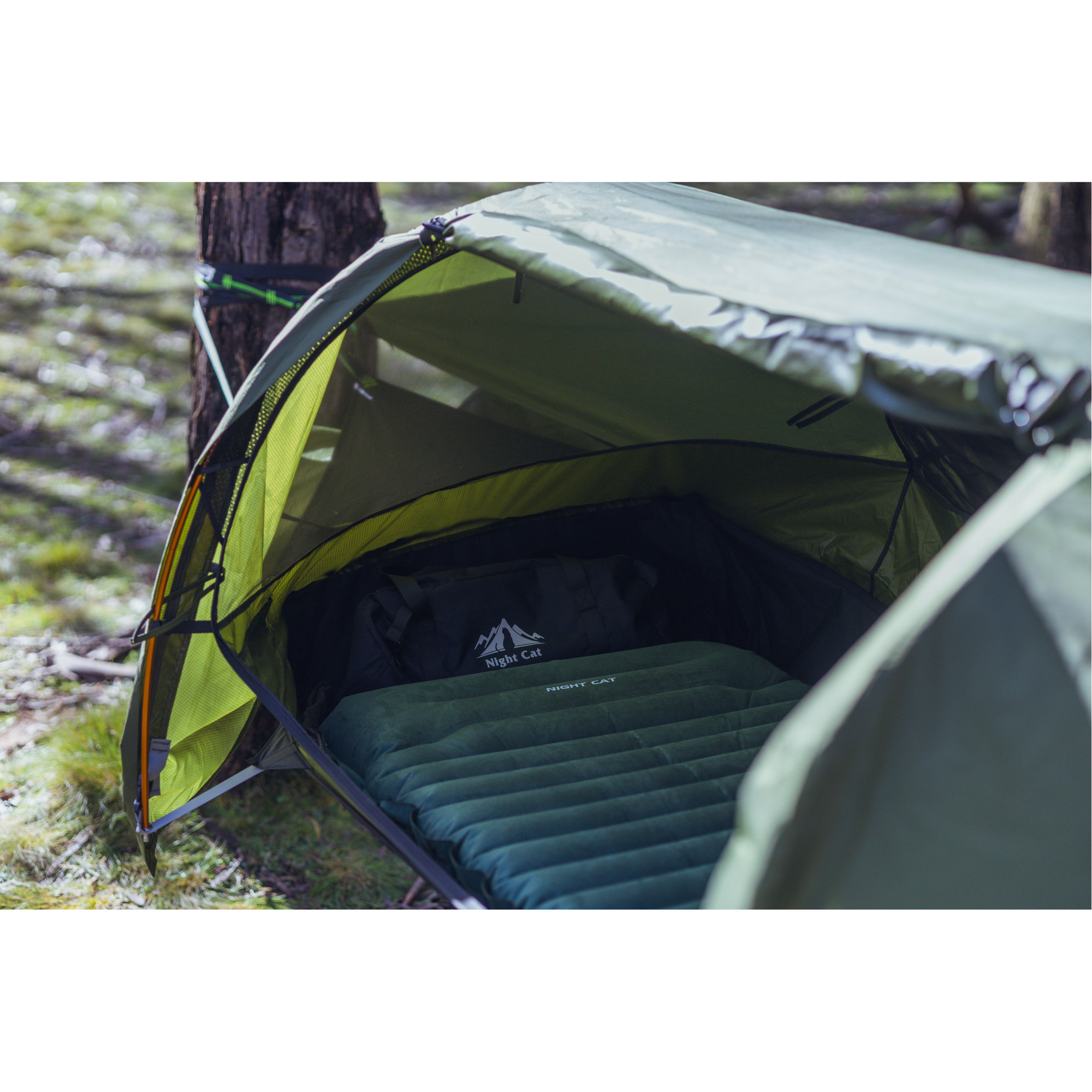 Night Cat Flat Lay Hammock Tent with Mosquito Net Waterproof