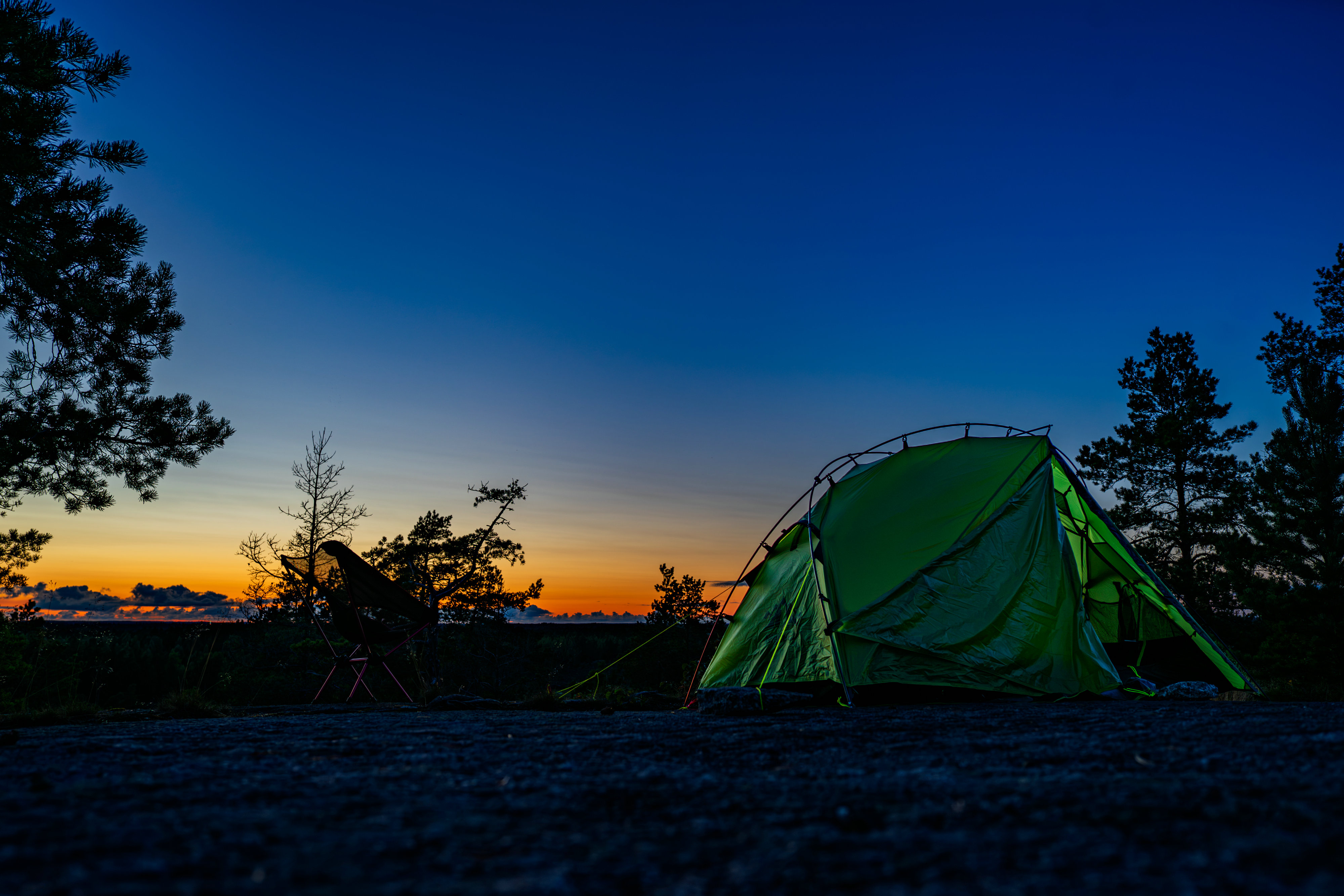 Night Cat 1 Man Tent Ultralight: Backpacking Tent 1 Person