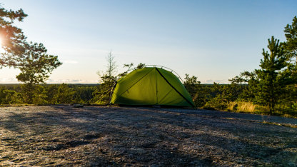 Night Cat 1 Man Tent Ultralight: Backpacking Tent 1  Person Waterproof Lightweight for Camping Trekking Hike Outdoor