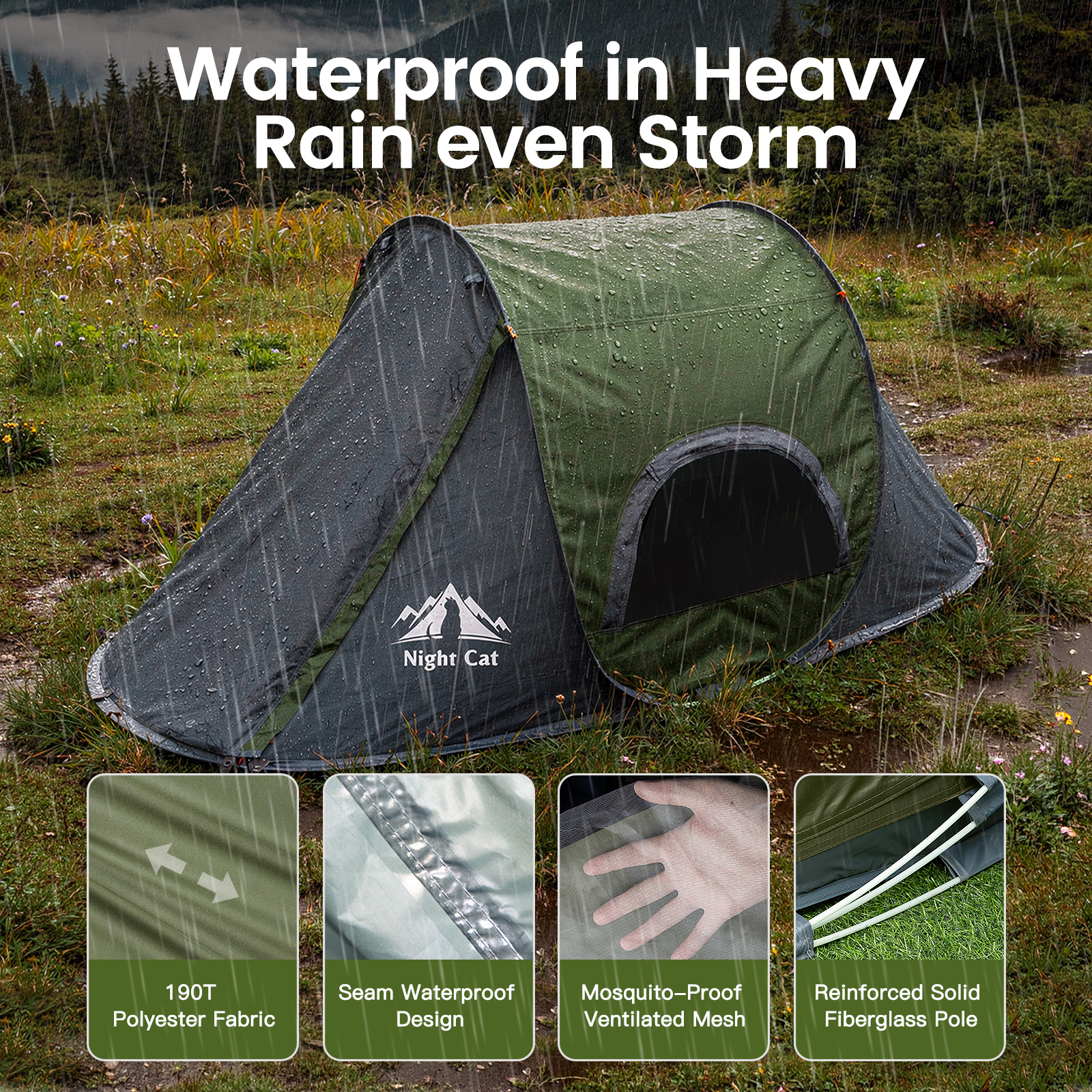 Best Lightweight Waterproof Backpacking Tent for Sale