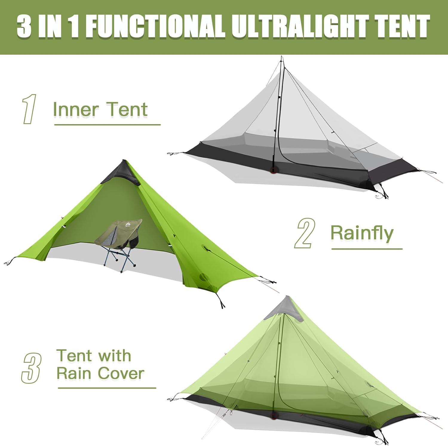 Best Lightweight Waterproof Backpacking Tent for Sale