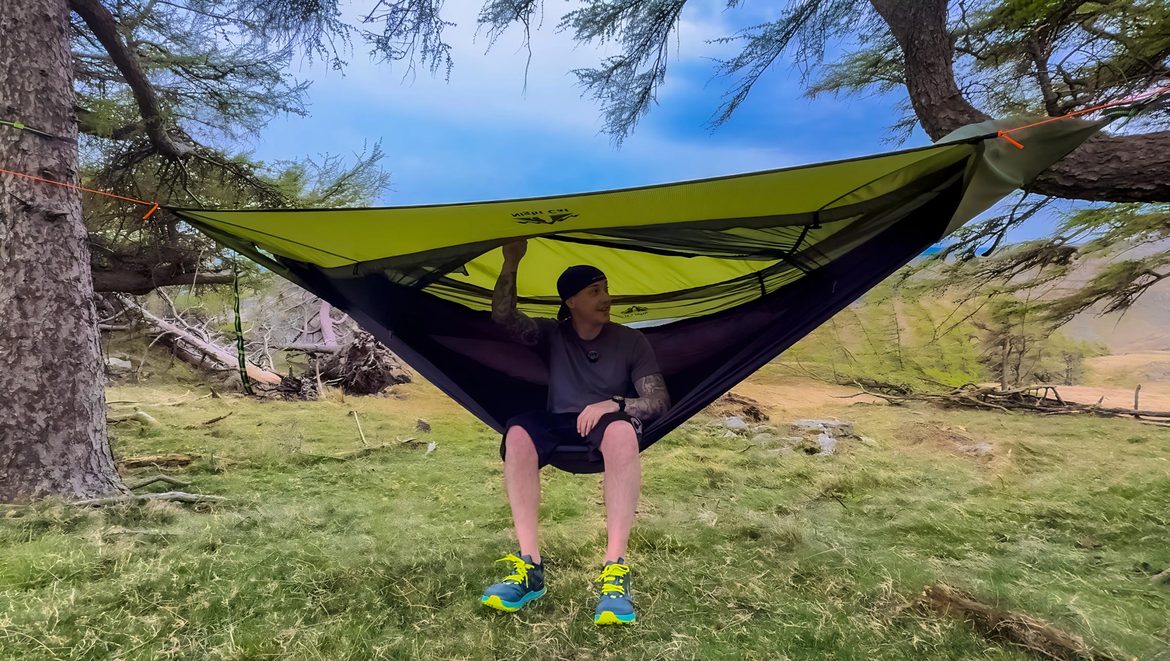 Night Cat Camping Hammock Tent: Lightweight Portable 4 in 1