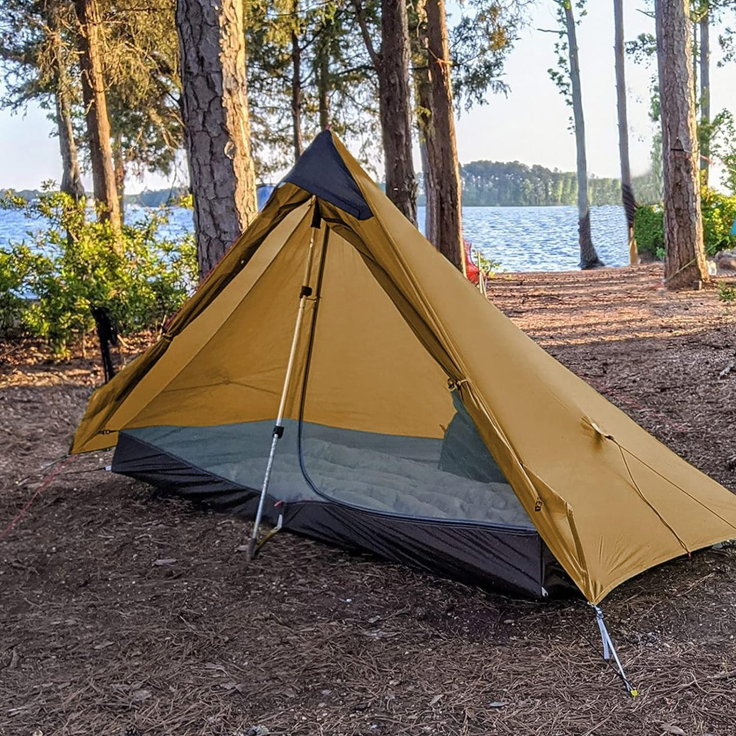 Night Cat Ultralight Tent 1 Person for Professional Backpacker Hiker