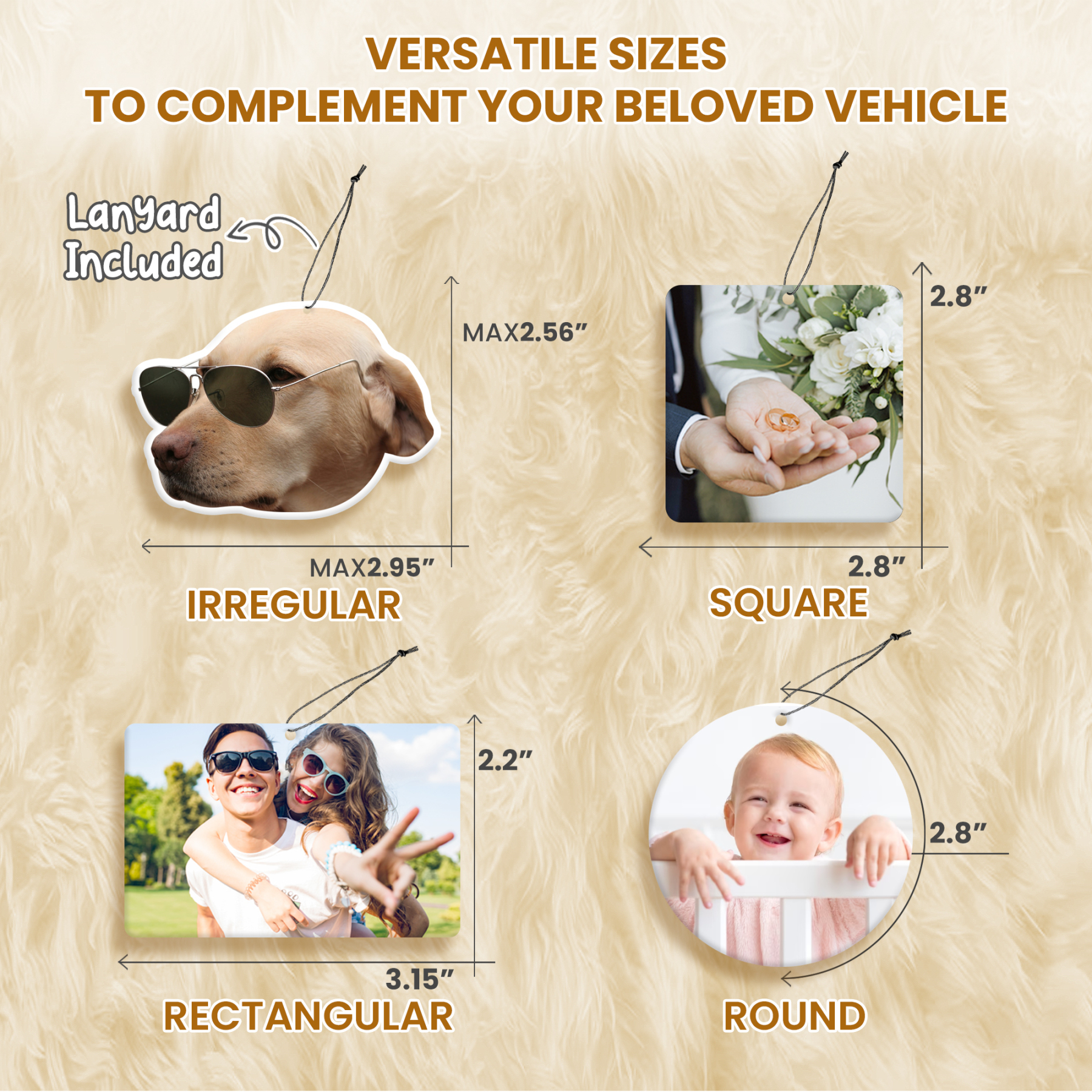 Custom Car Air Freshener - Face / Other Shape