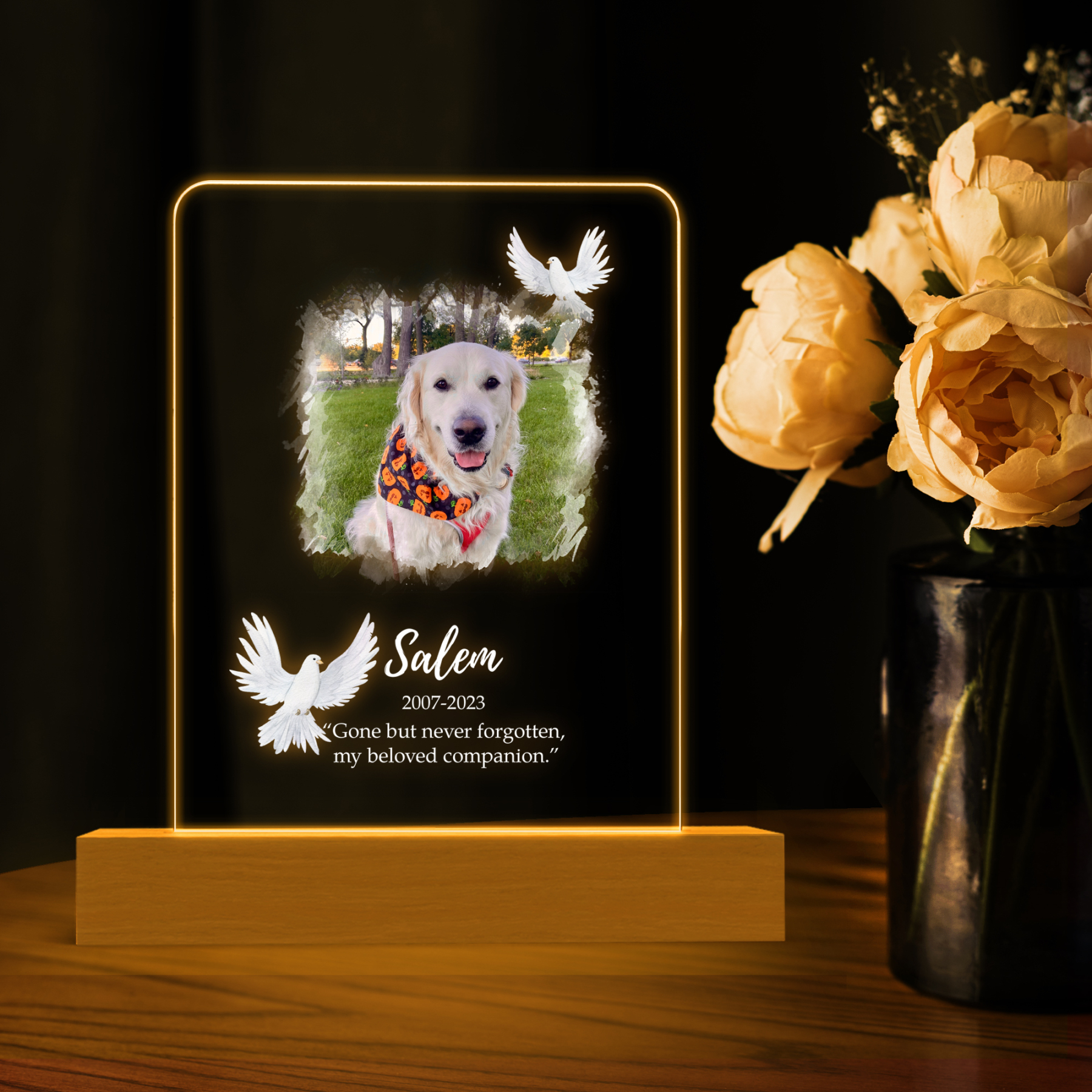 Custom Pet Memorial Plaque