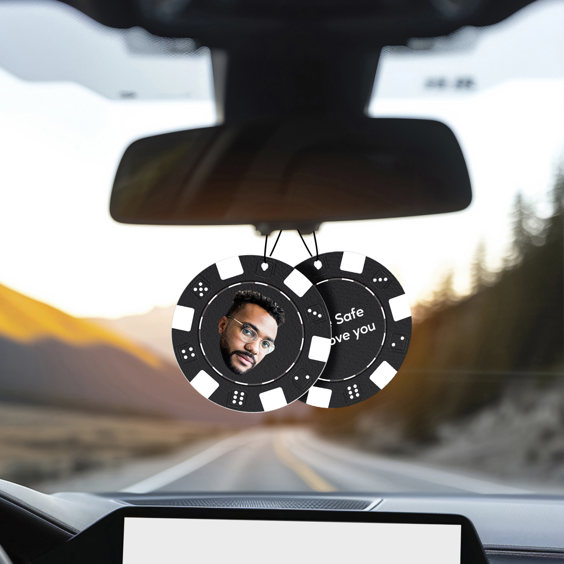 Custom Air Freshener with Face