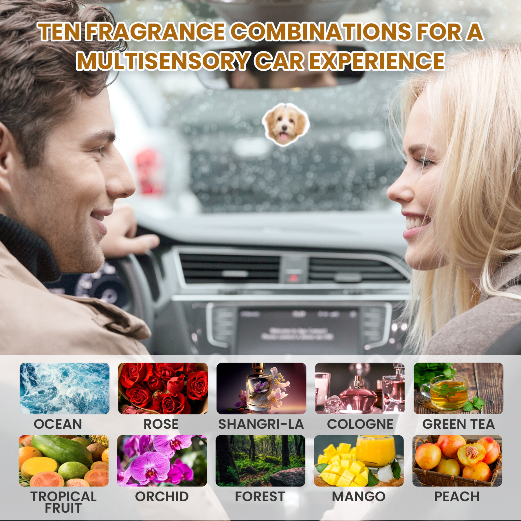 Custom Car Air Freshener - Face / Other Shape