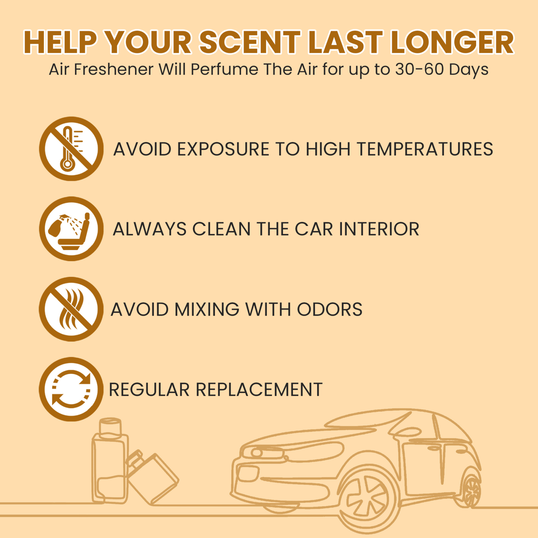 Custom Car Air Freshener - Face / Other Shape