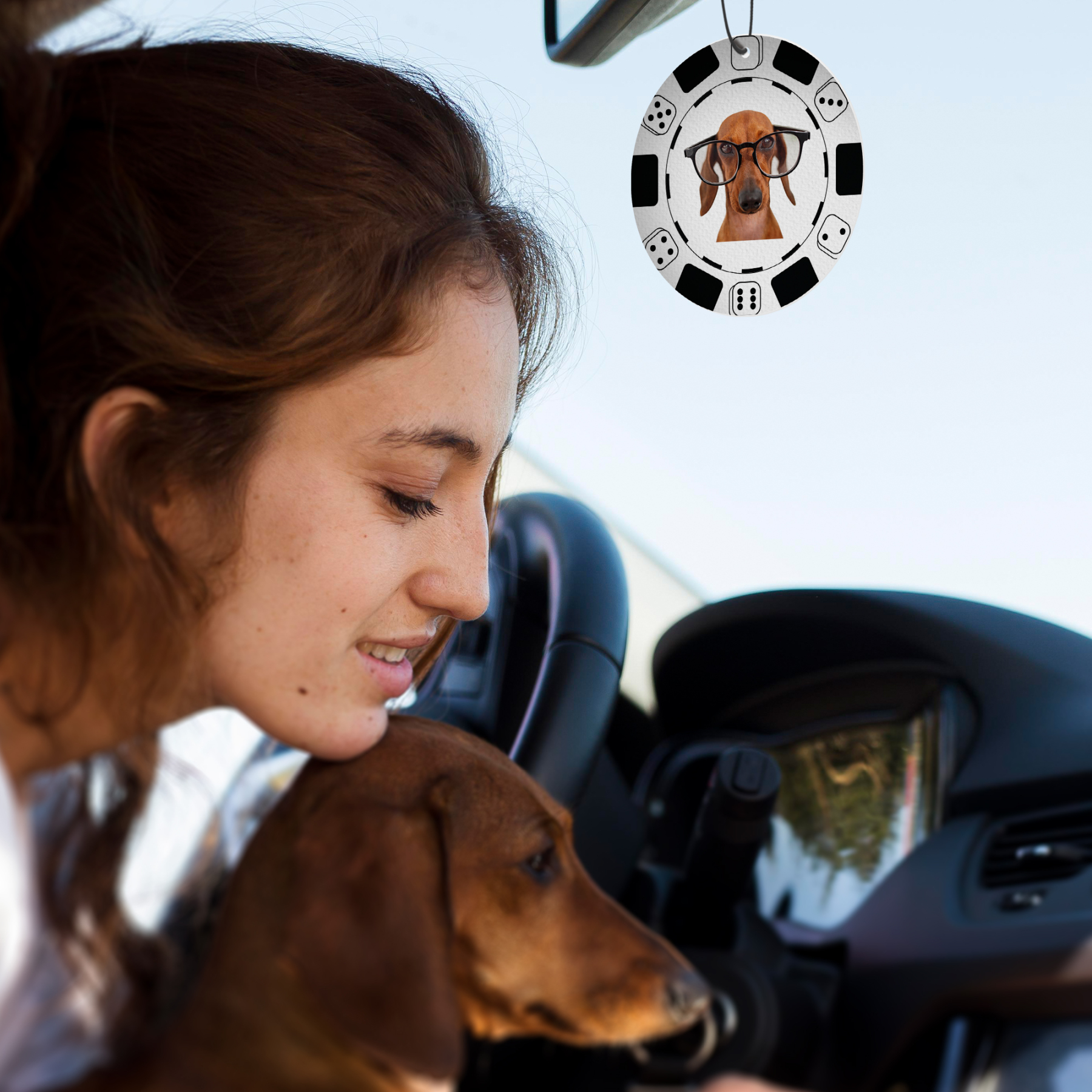 Custom Air Freshener with Face