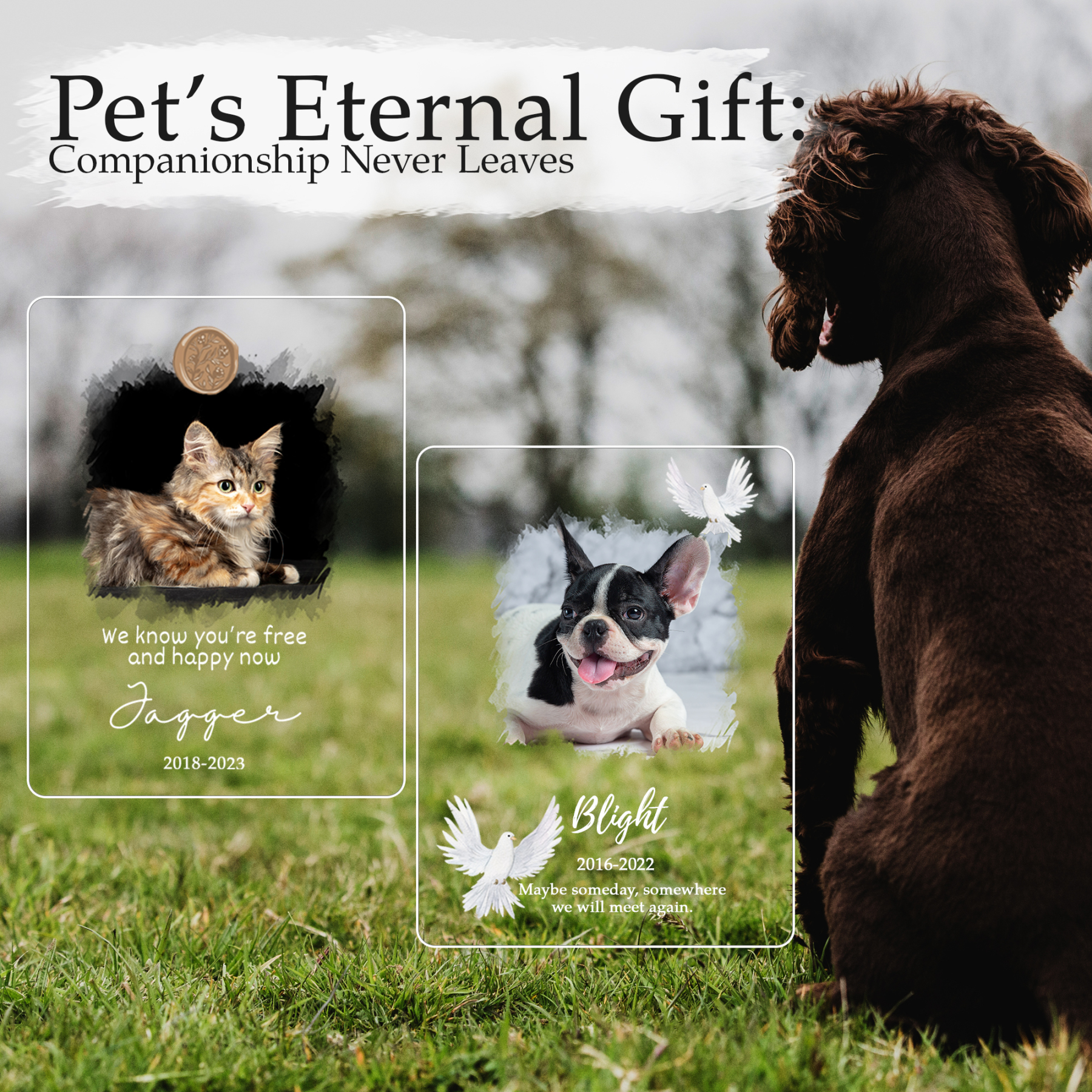 Custom Pet Memorial Plaque