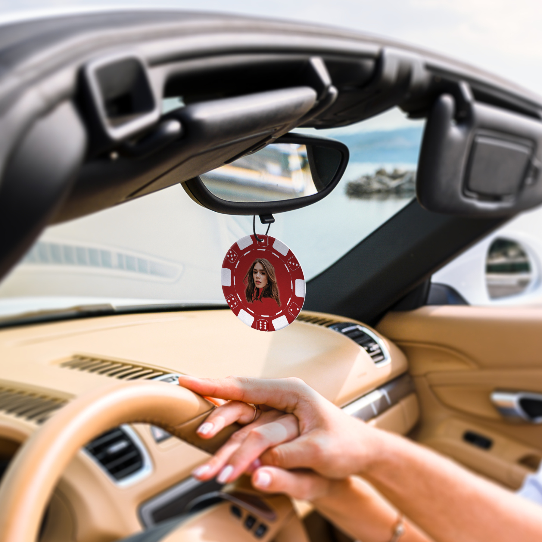 Custom Air Freshener with Face