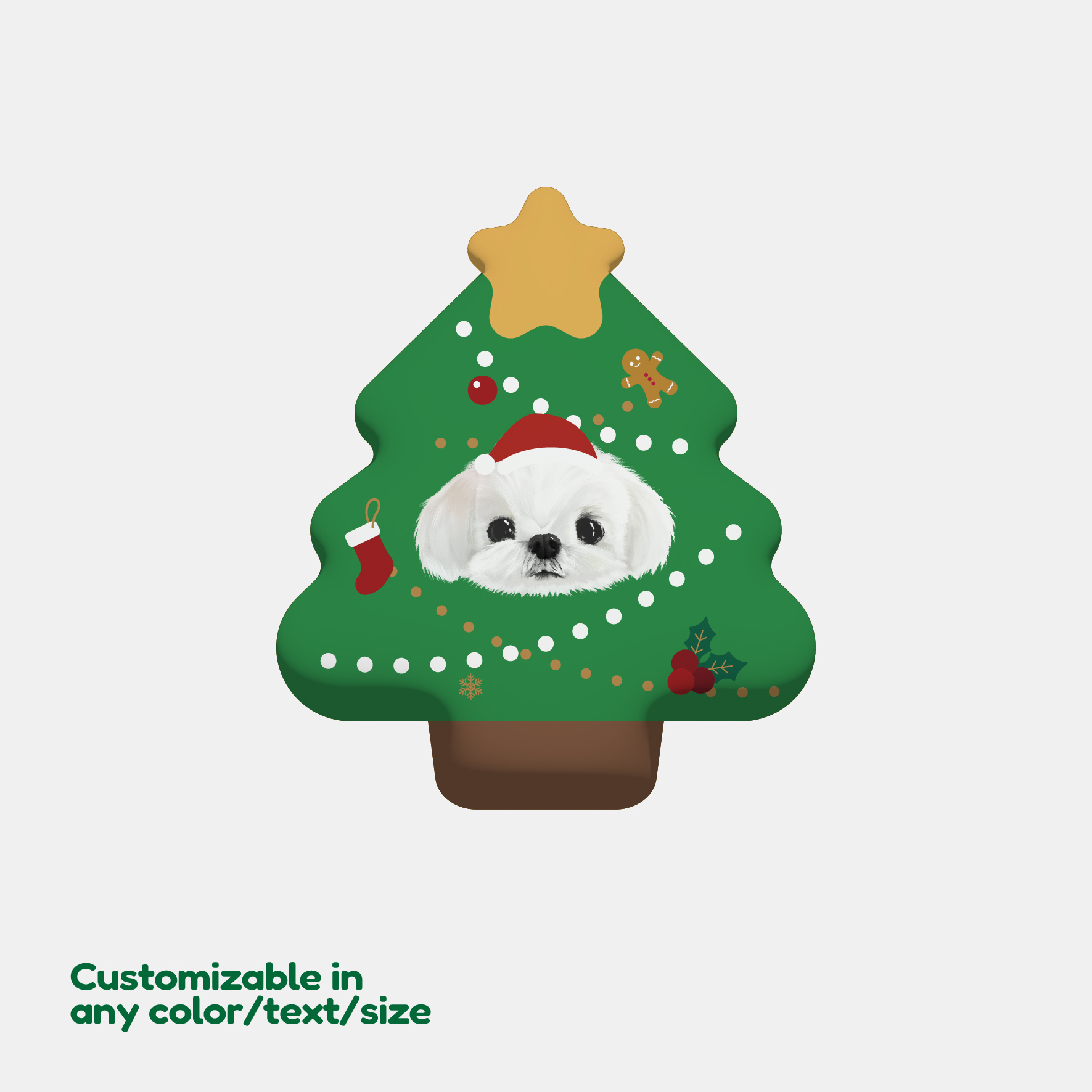 Custom Pet Portrait Pillow from Photo 