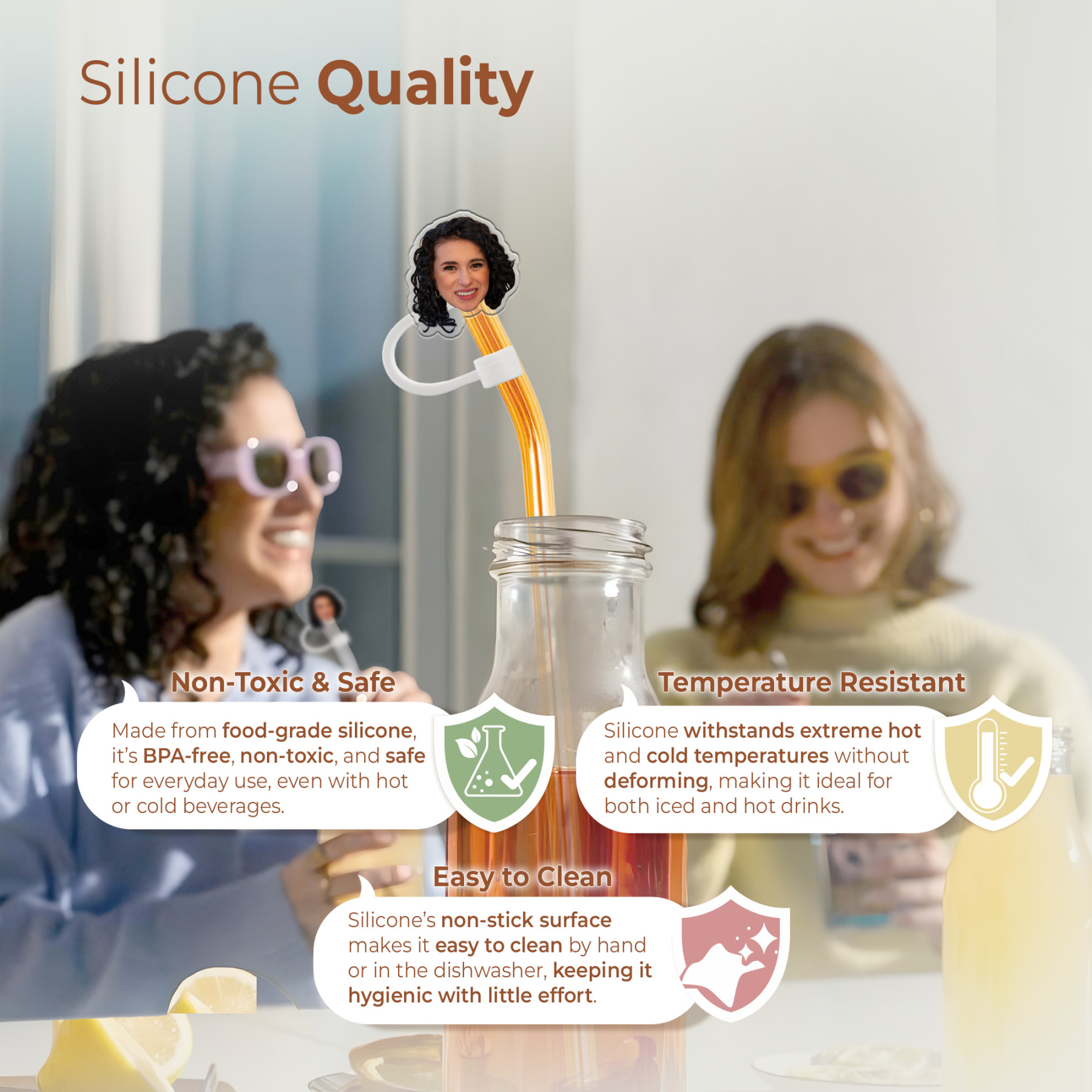 Personalized Stanley Topper with a Face