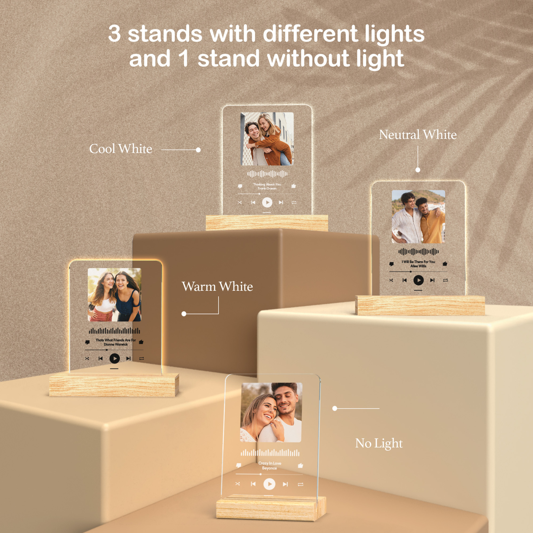 Custom Acrylic Music Plaque Song Plaque