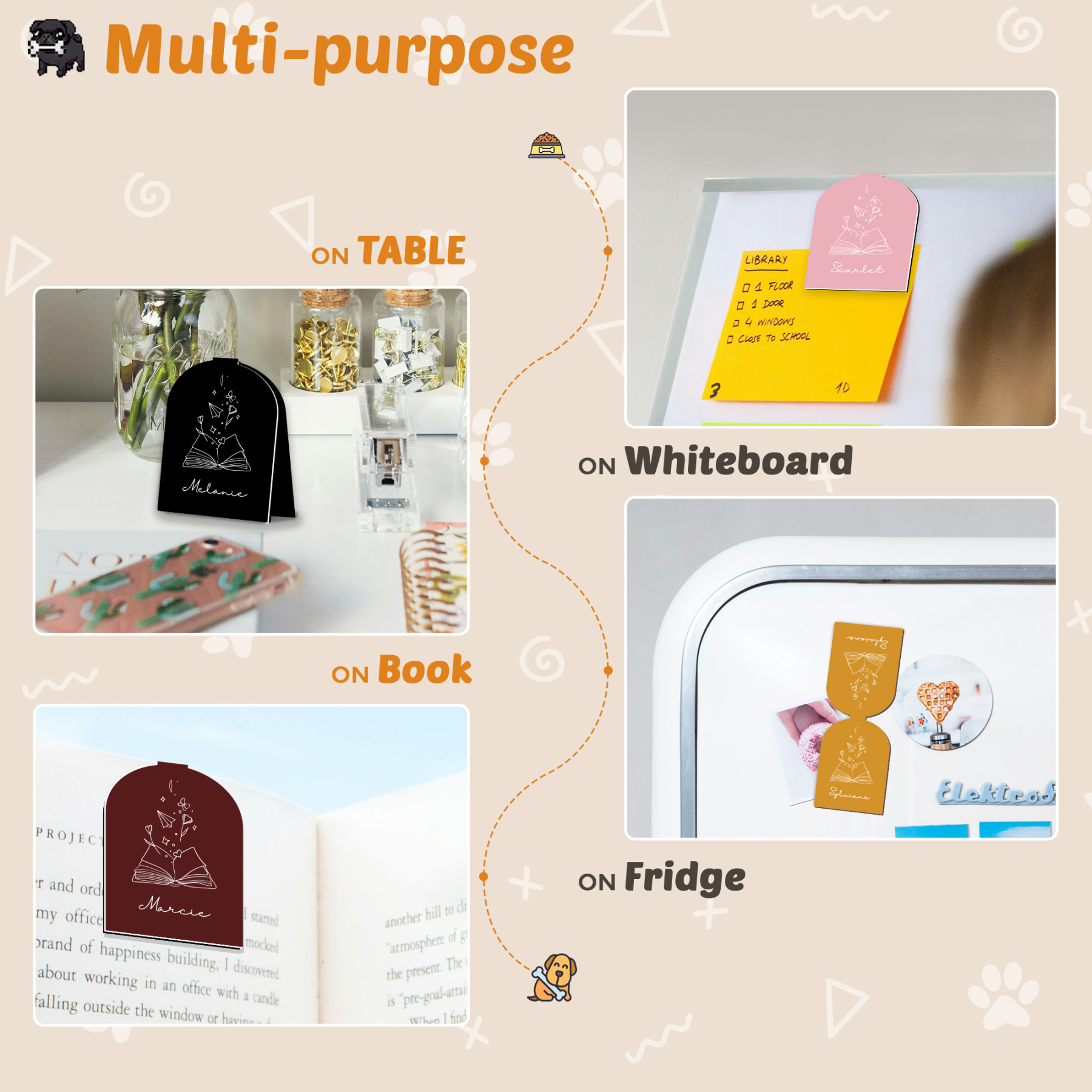 Custom Magnetic Bookmark