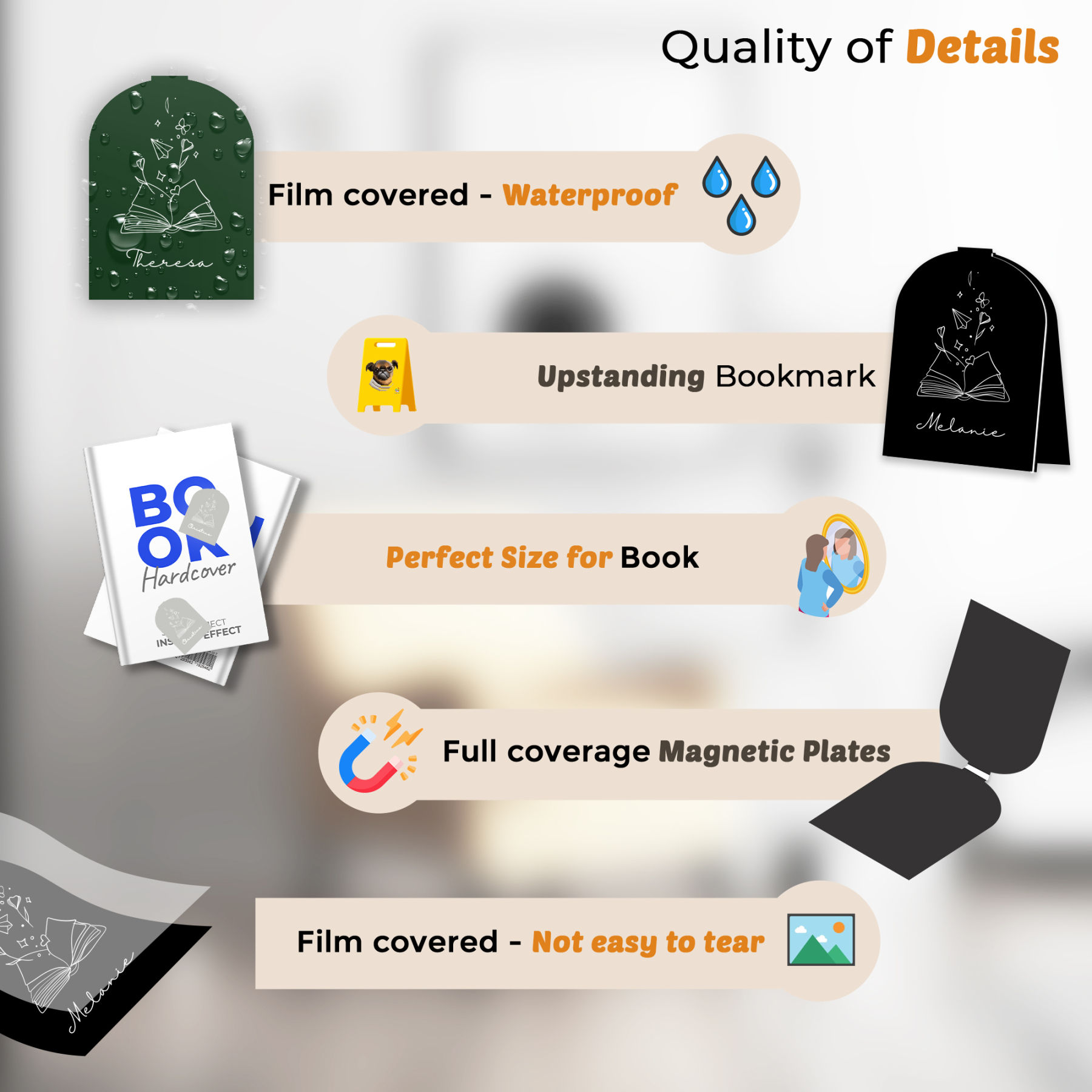 Custom Magnetic Bookmark