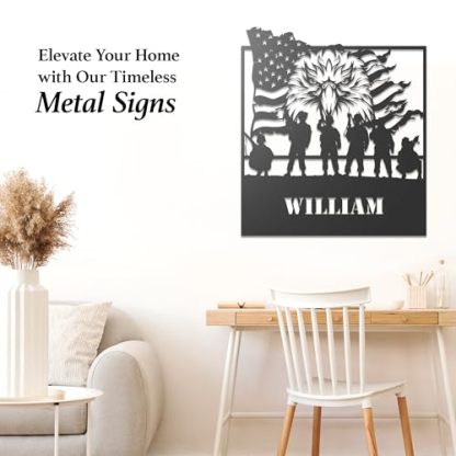 Last Name Signs for Home