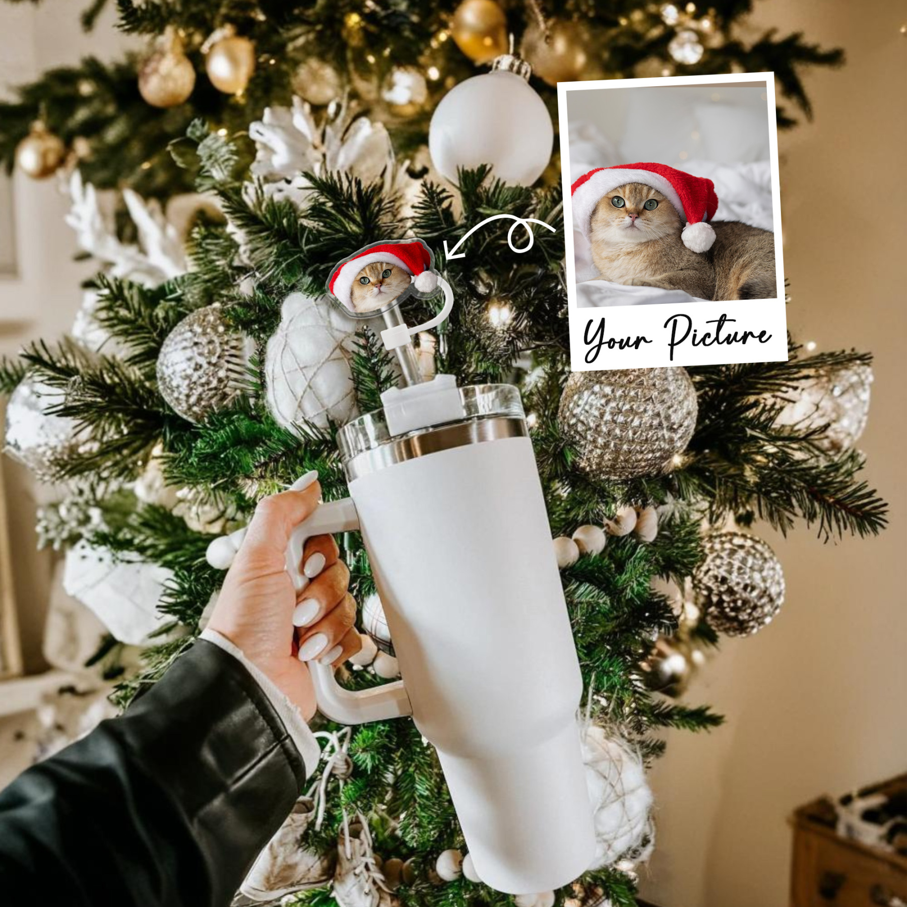 Personalized Stanley Topper with a Face