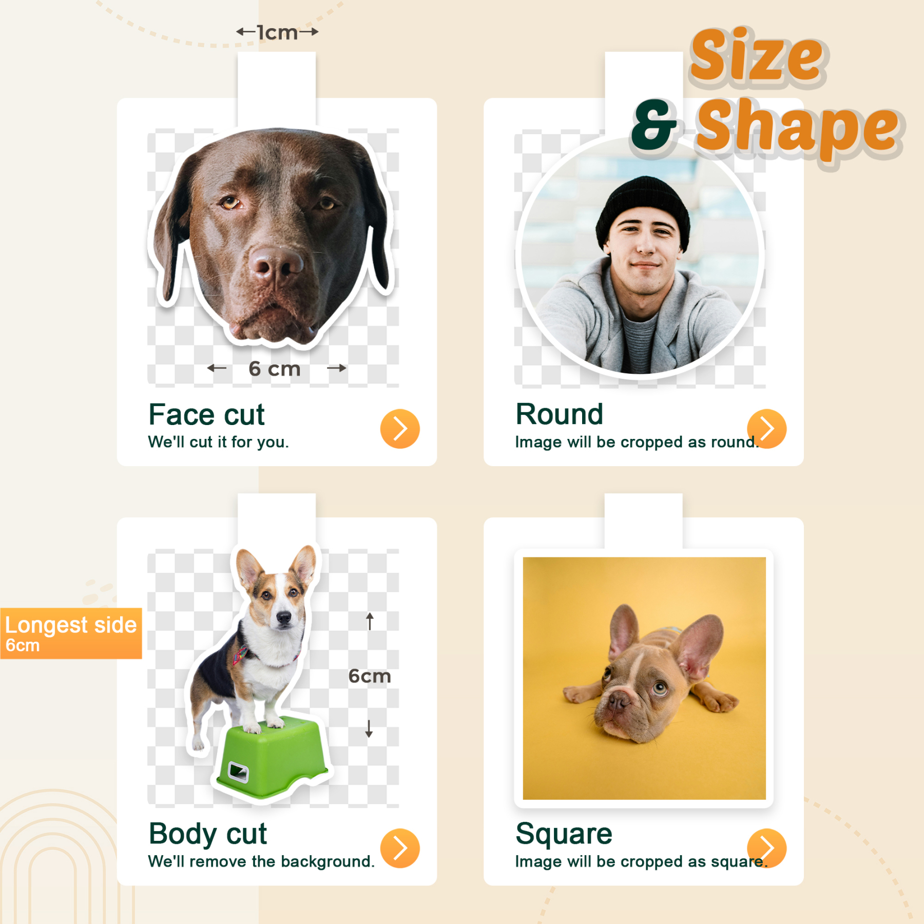 Personalized Pet Magnetic Bookmark