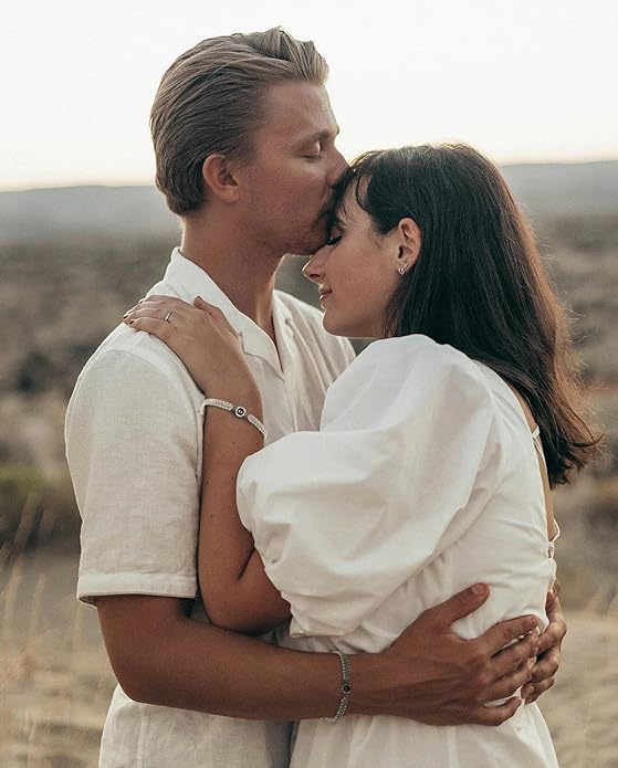 Mother's Day Custom Bracelet with Picture Inside