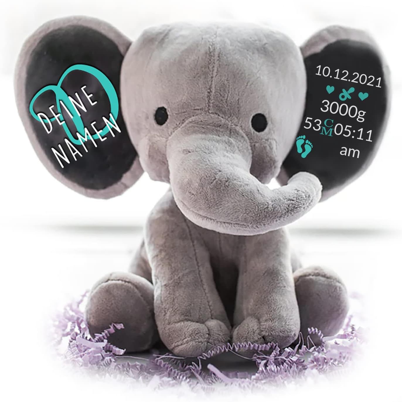 Personalised Gifts Baby Elephant Boy