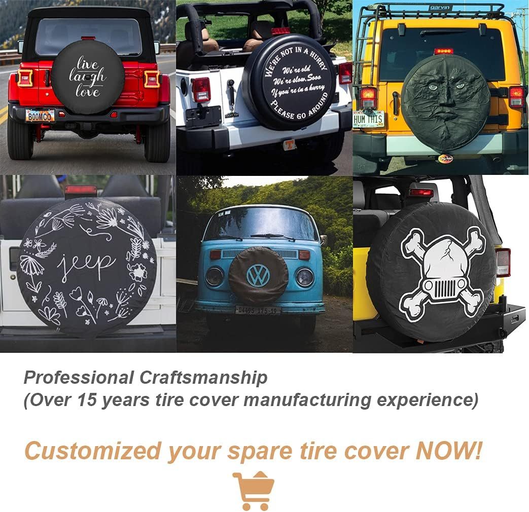 Polyester Custom Spare Tire Covers