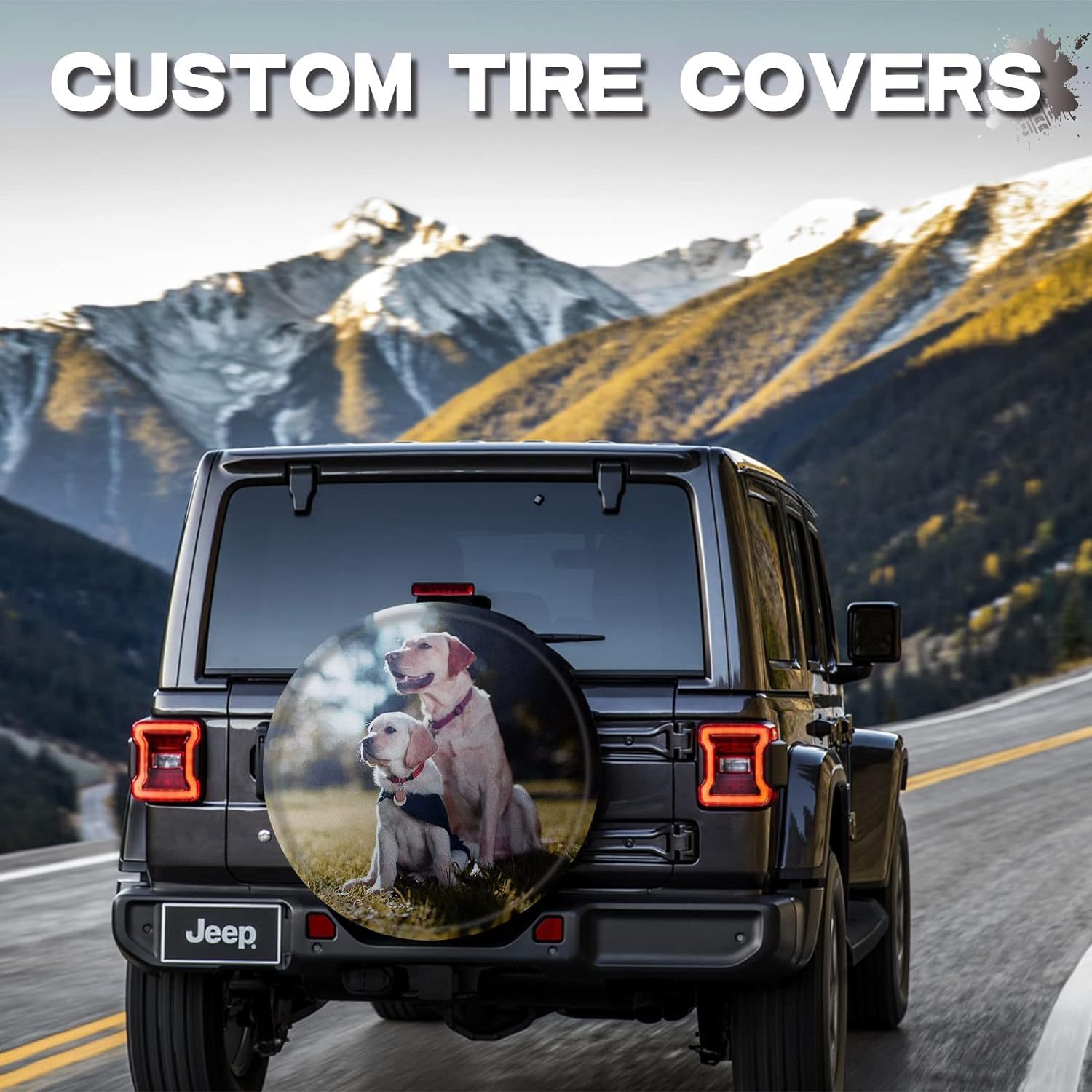 Polyester Custom Spare Tire Covers