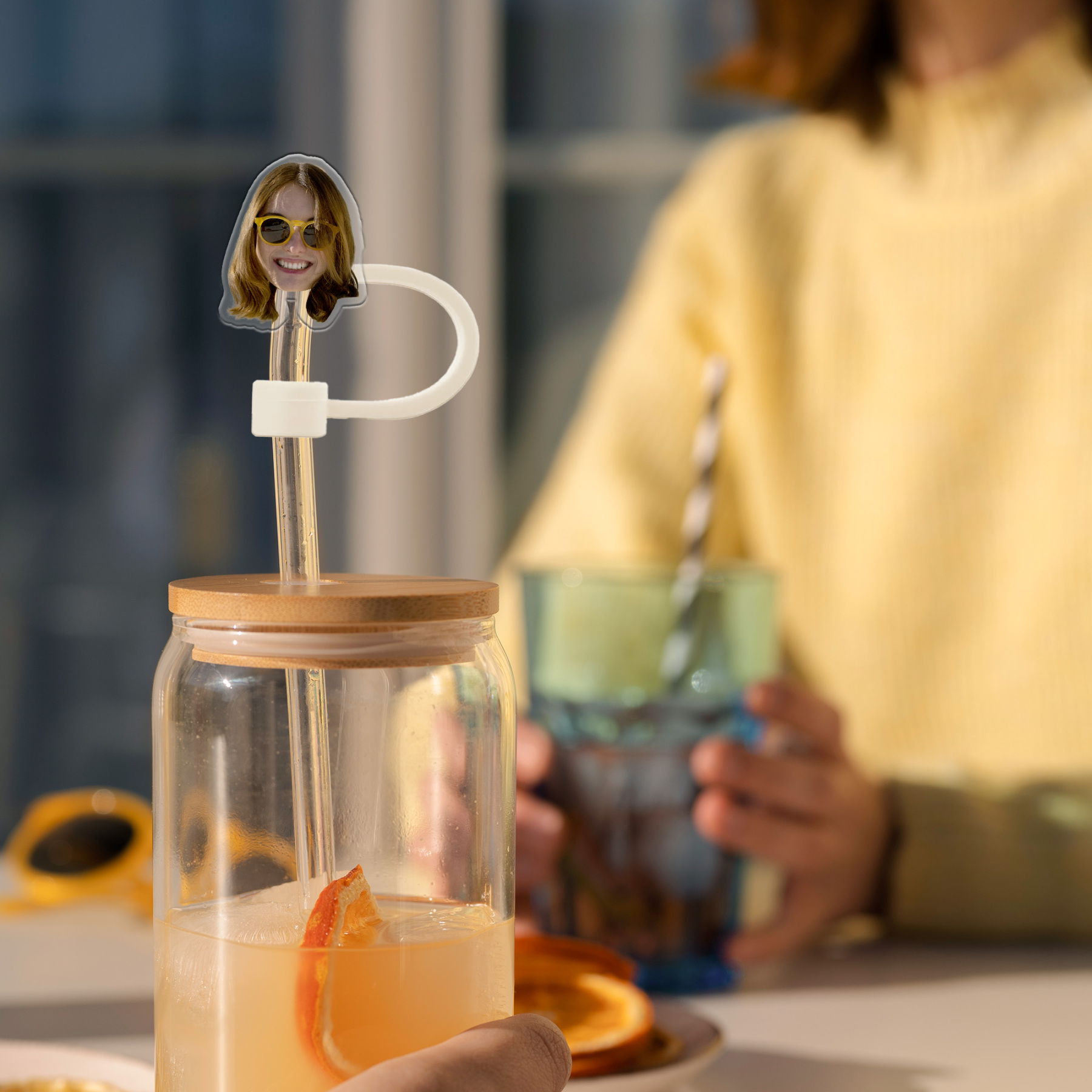 Personalized Stanley Topper with a Face