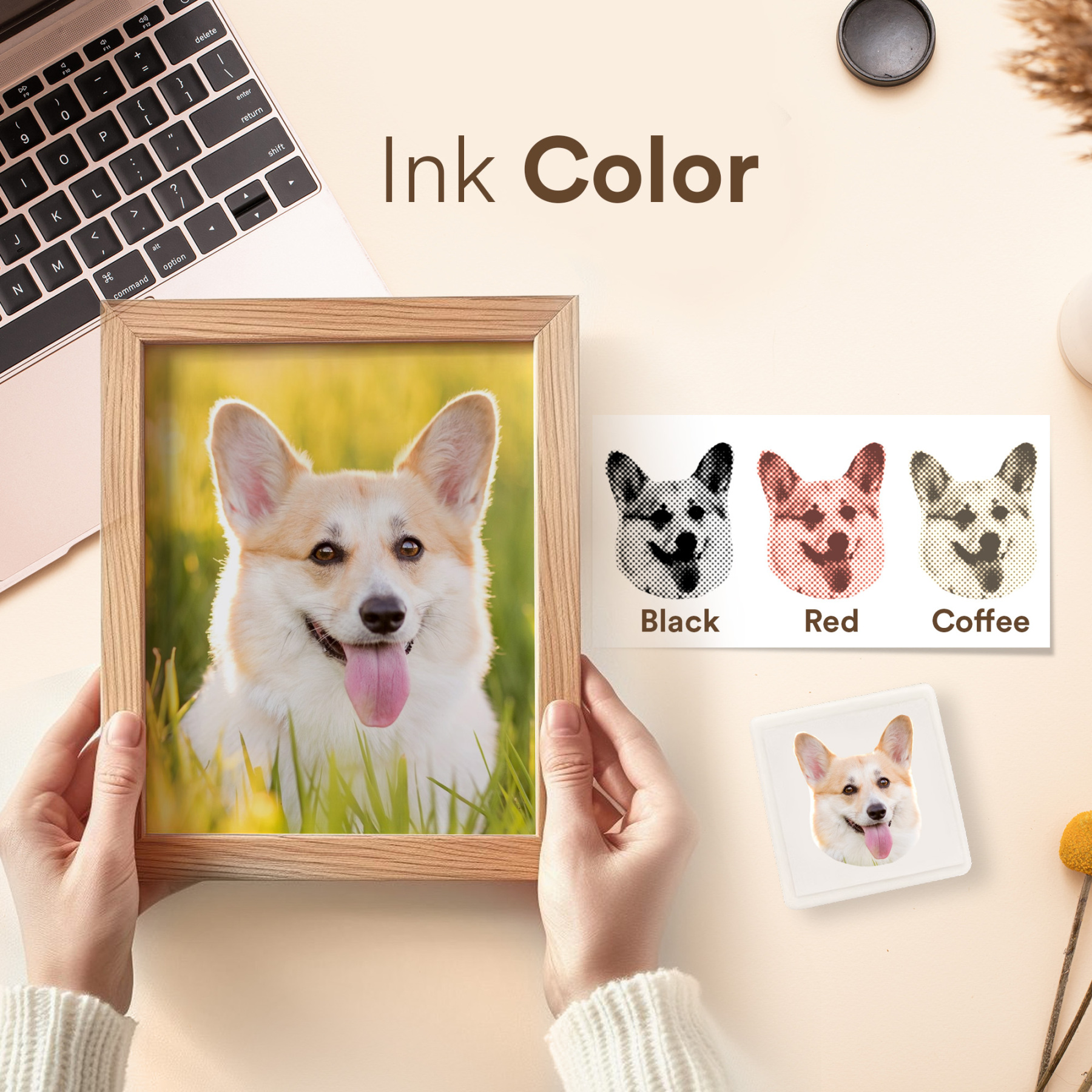 Custom Pet Stamp with Photo