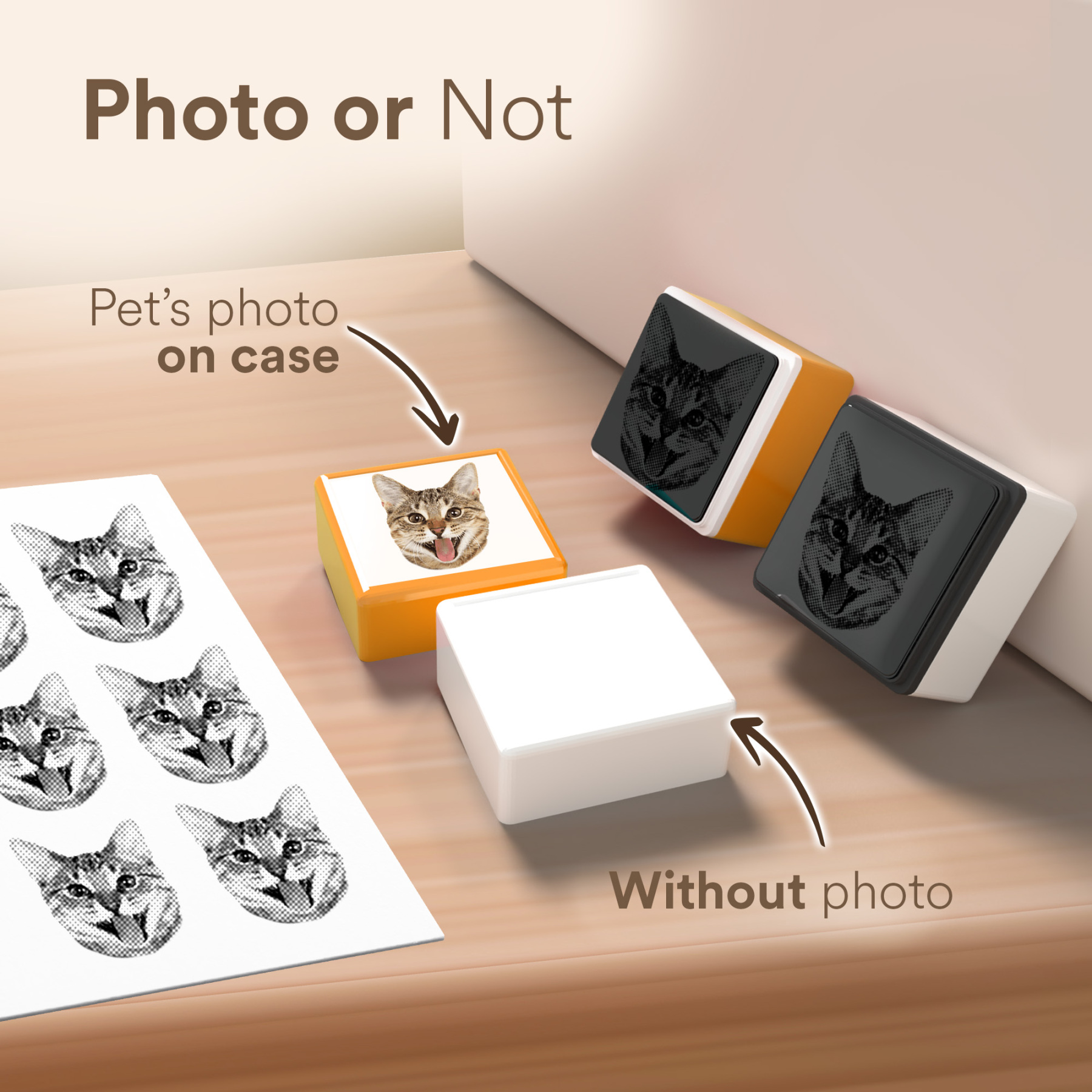 Custom Pet Stamp with Photo