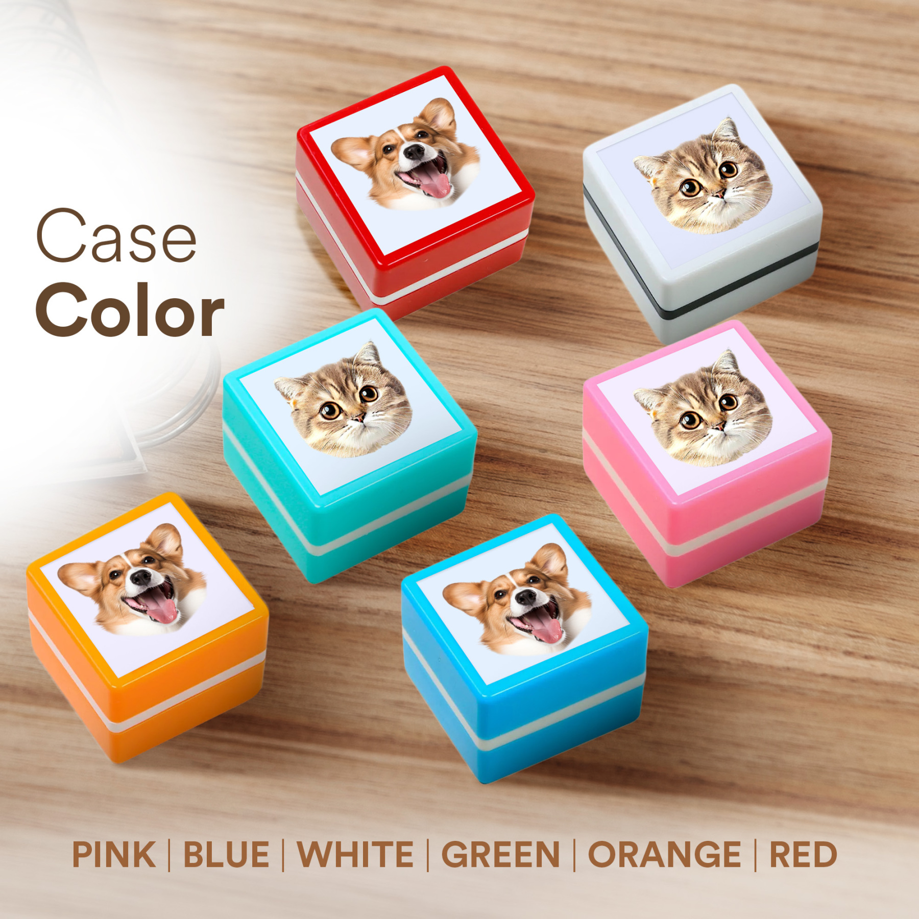 Custom Pet Stamp with Photo