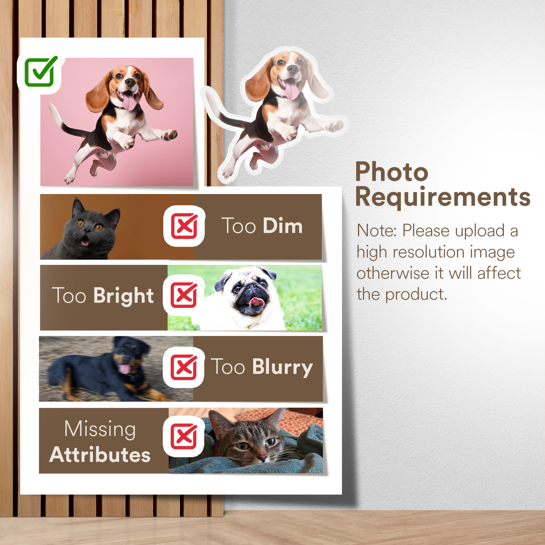 Custom Pet Pillow from Photo