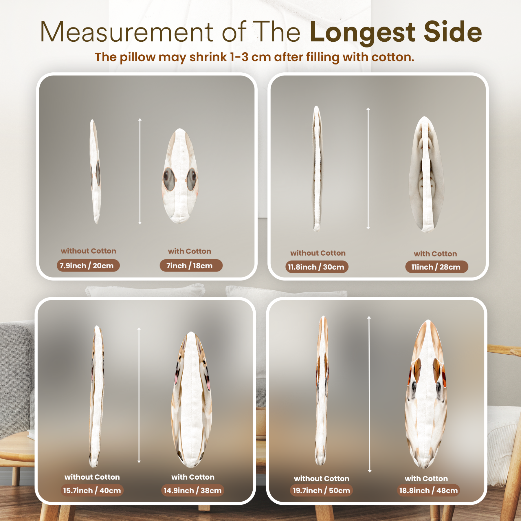 Custom Pet Pillow from Photo