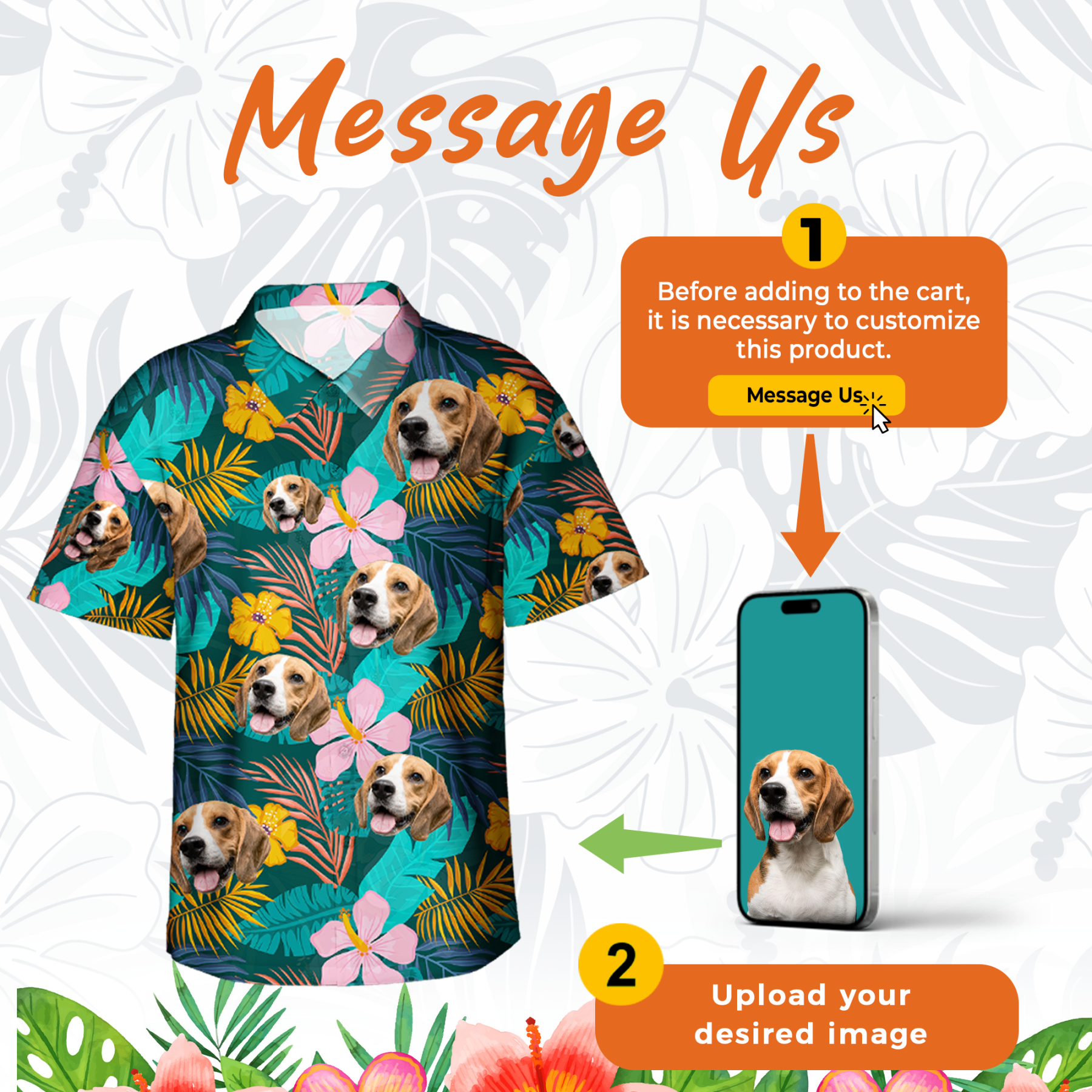 Custom Hawaiian Shirt with Face