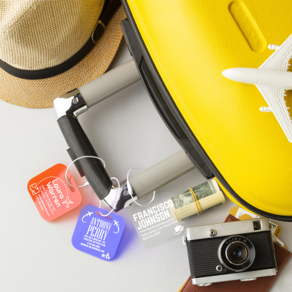 Custom Name Luggage Tags