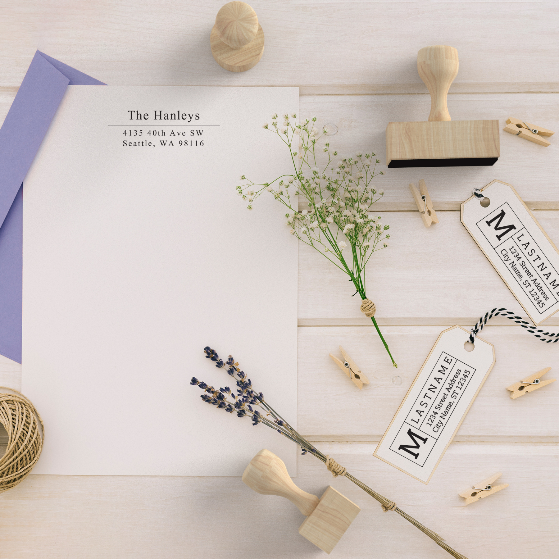 Durable Personalized Rubber Stamp