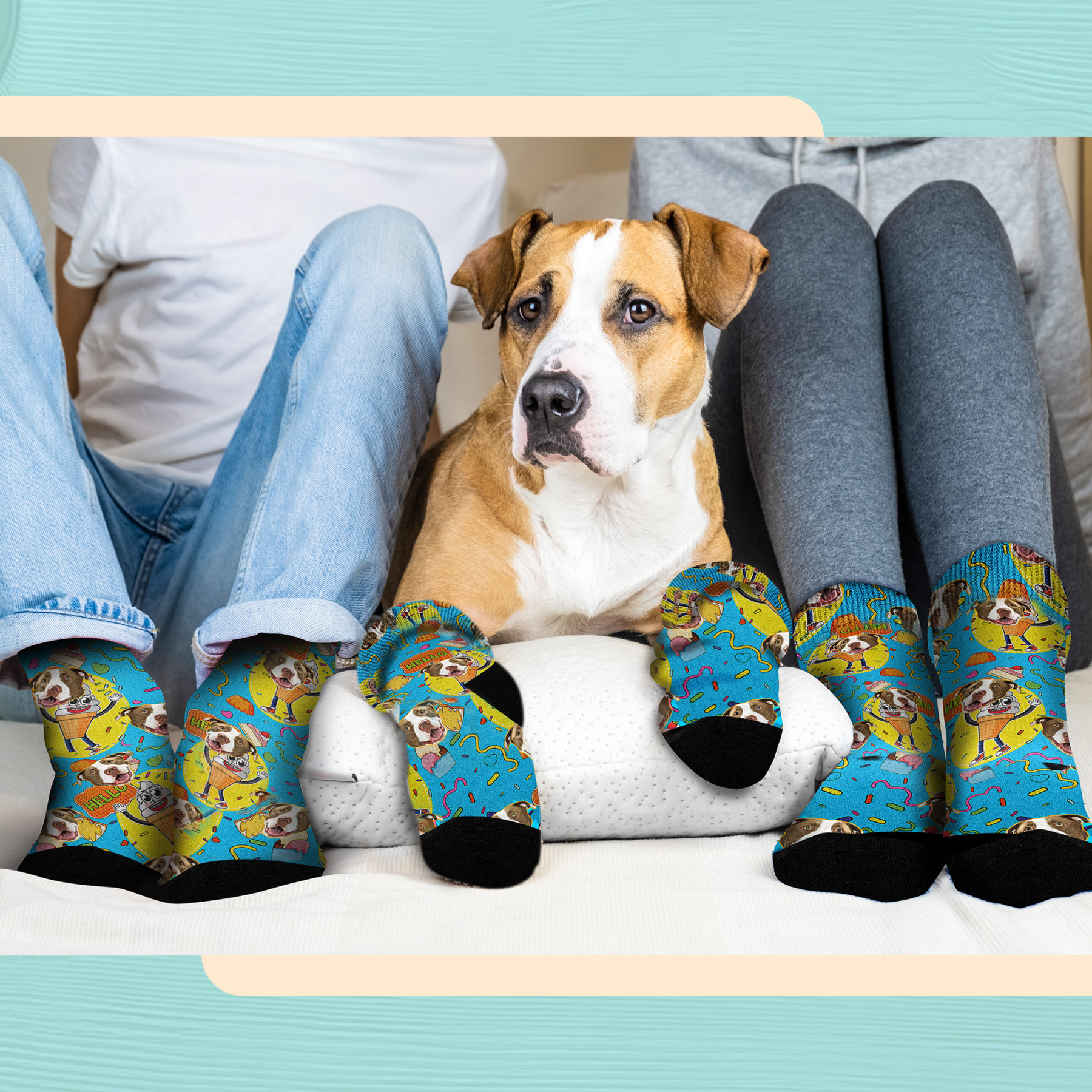 Custom Face Socks from Photo