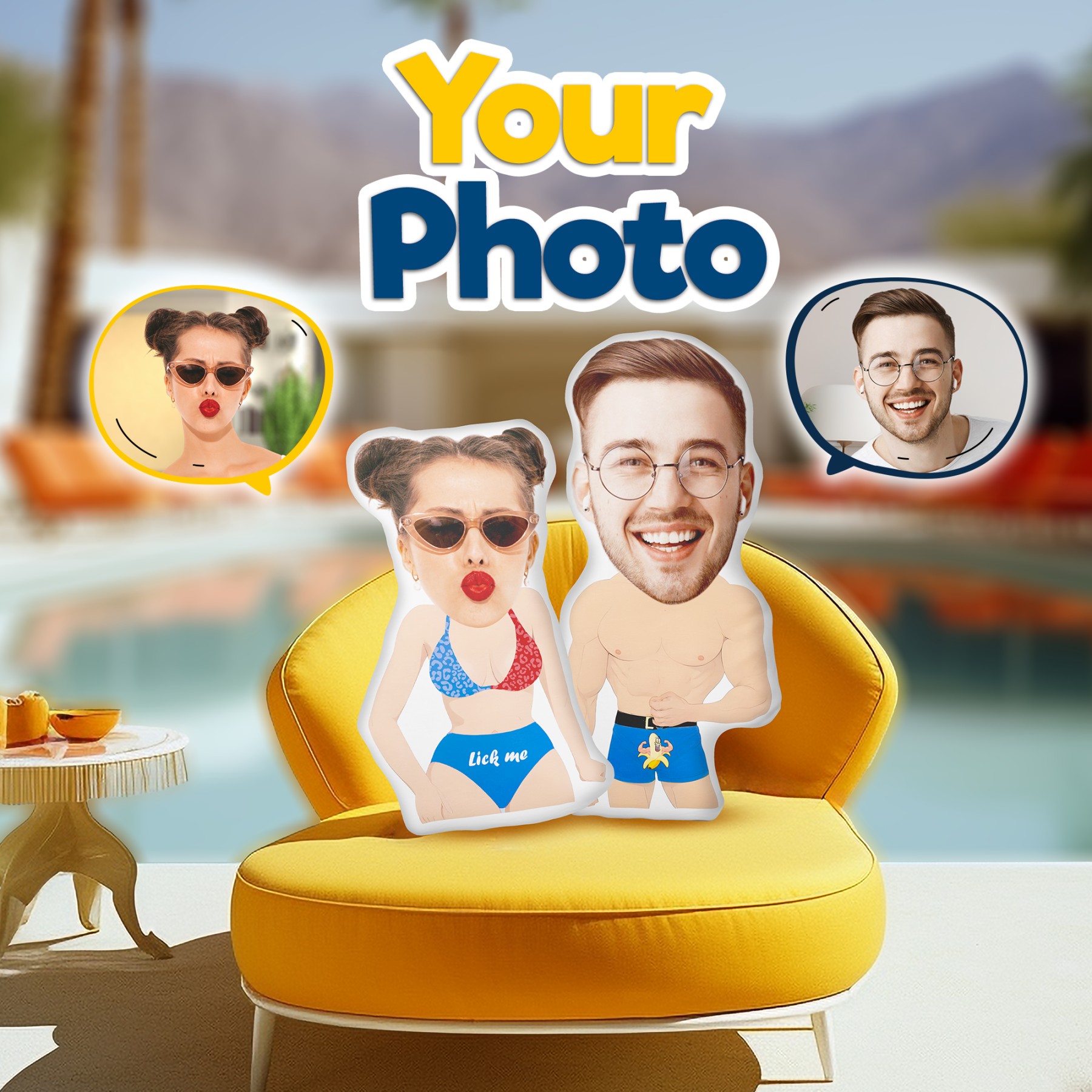 Custom Pillow from Photo