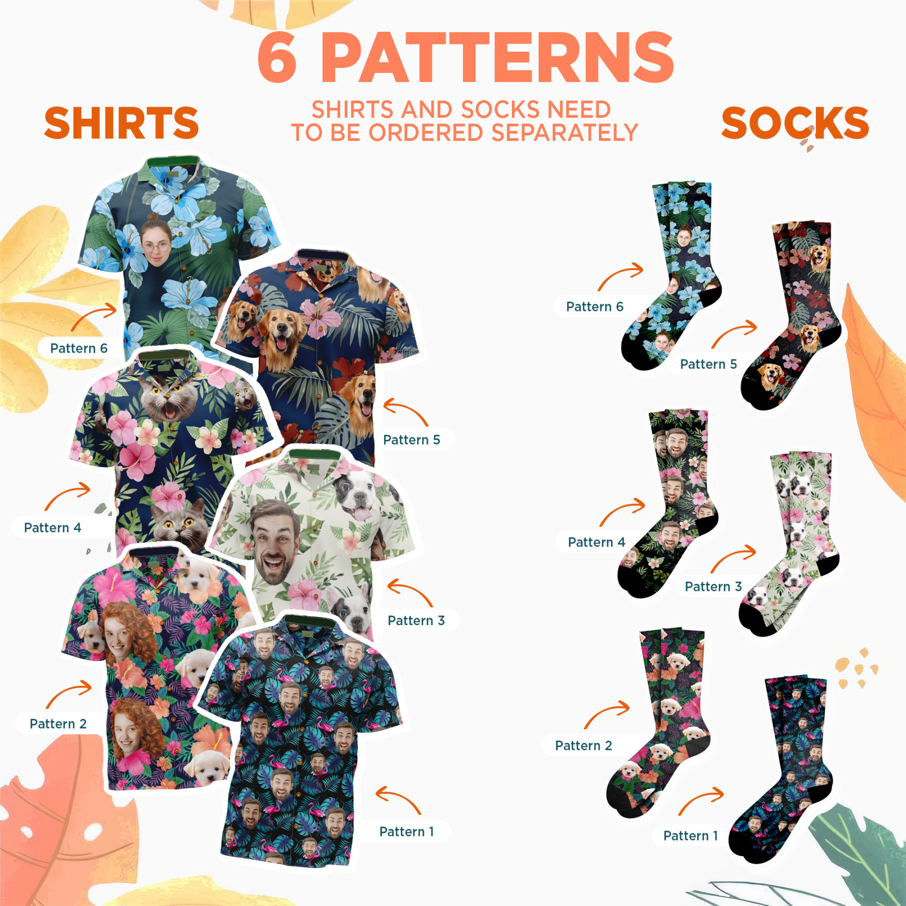 Custom Hawaiian Shirt with Face