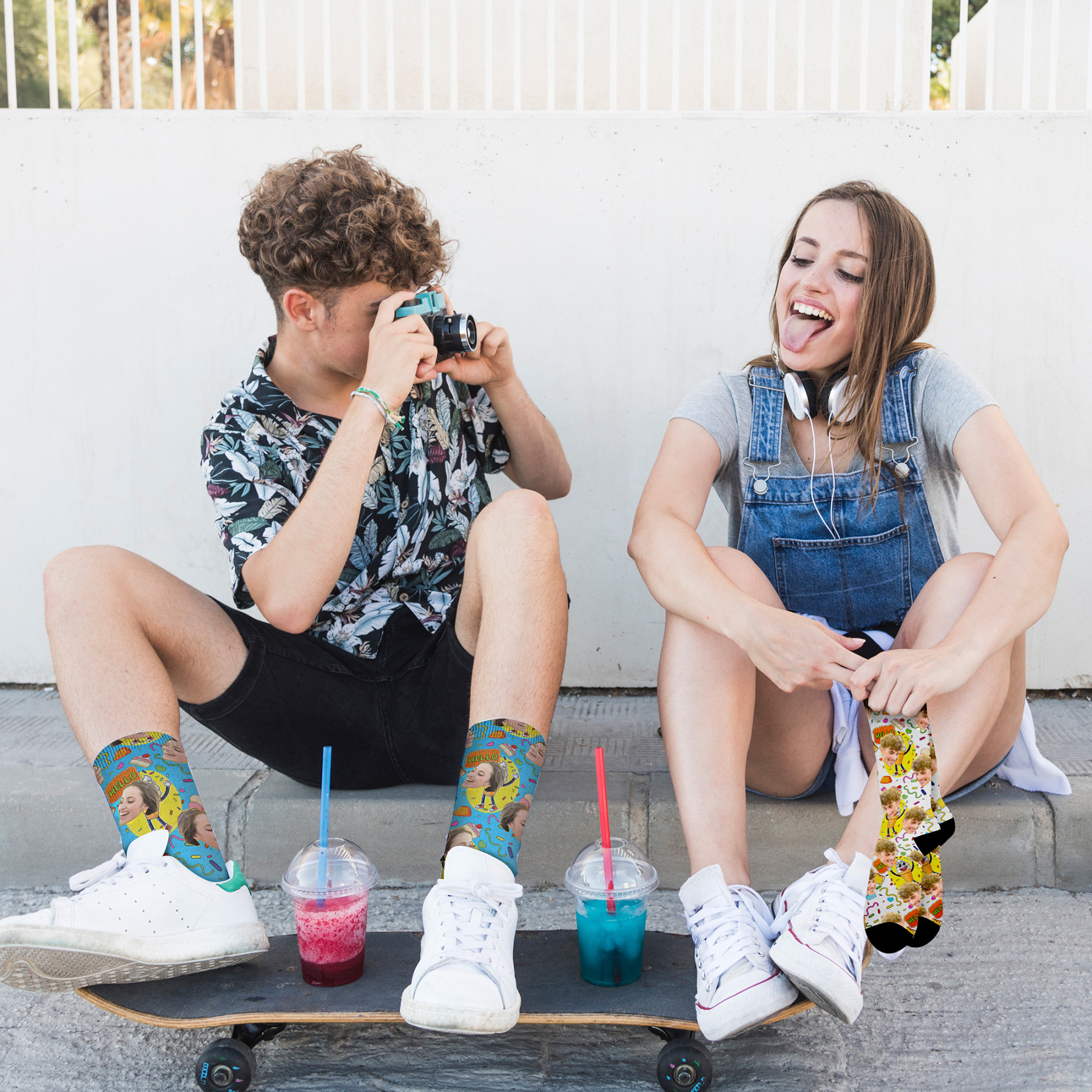 Custom Face Socks from Photo