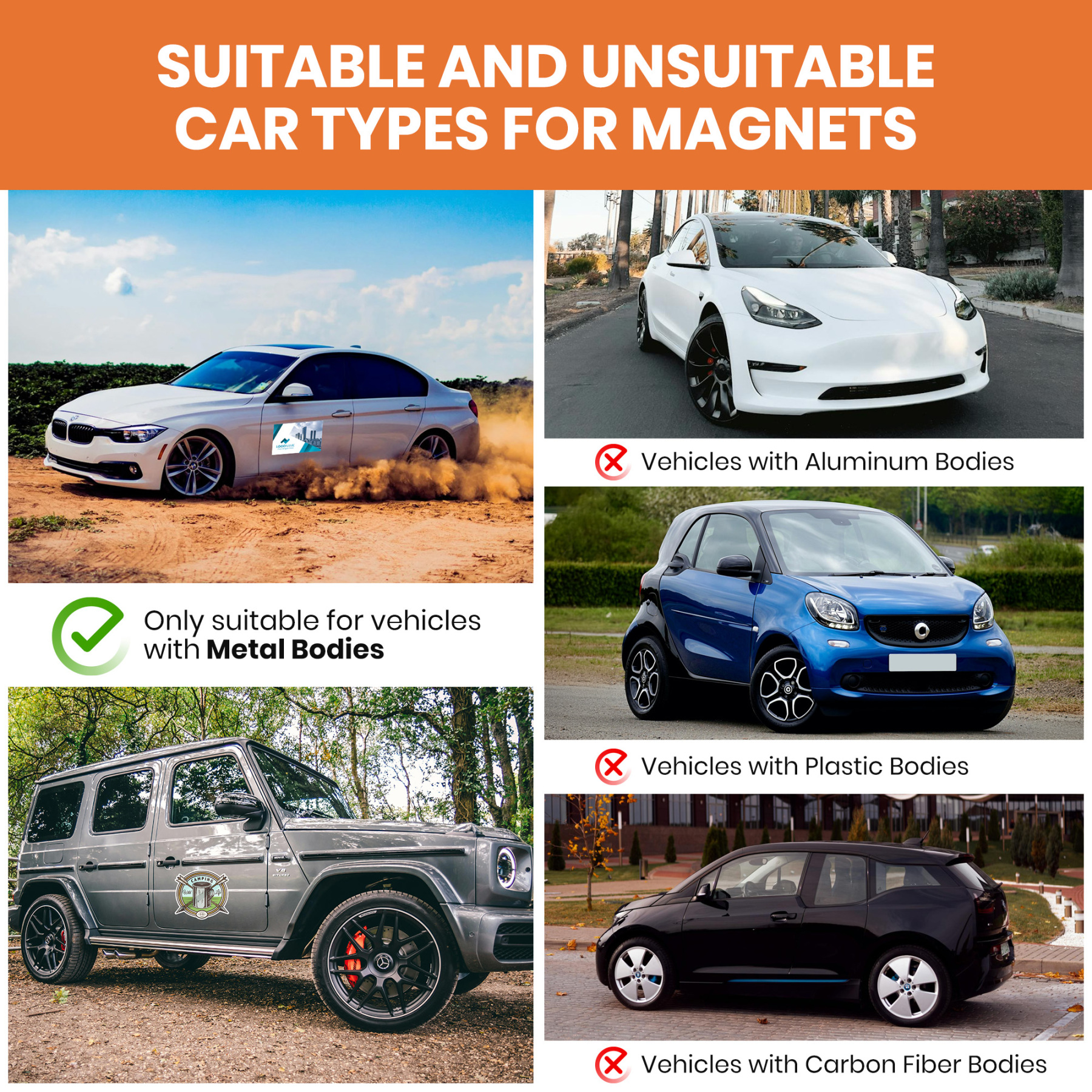 Custom Car Magnet with Your Logo