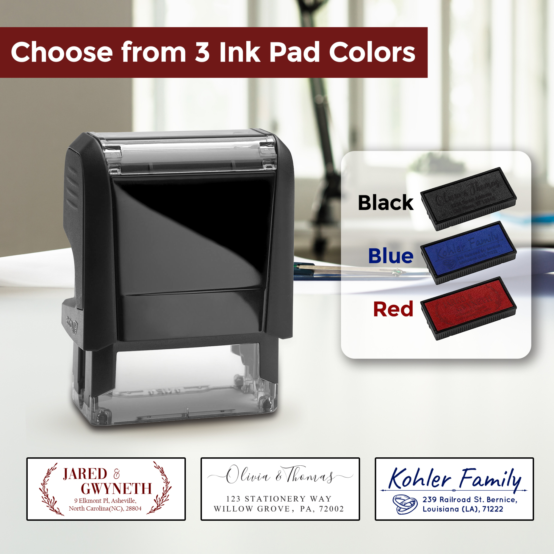 Durable Personalized Rubber Stamp