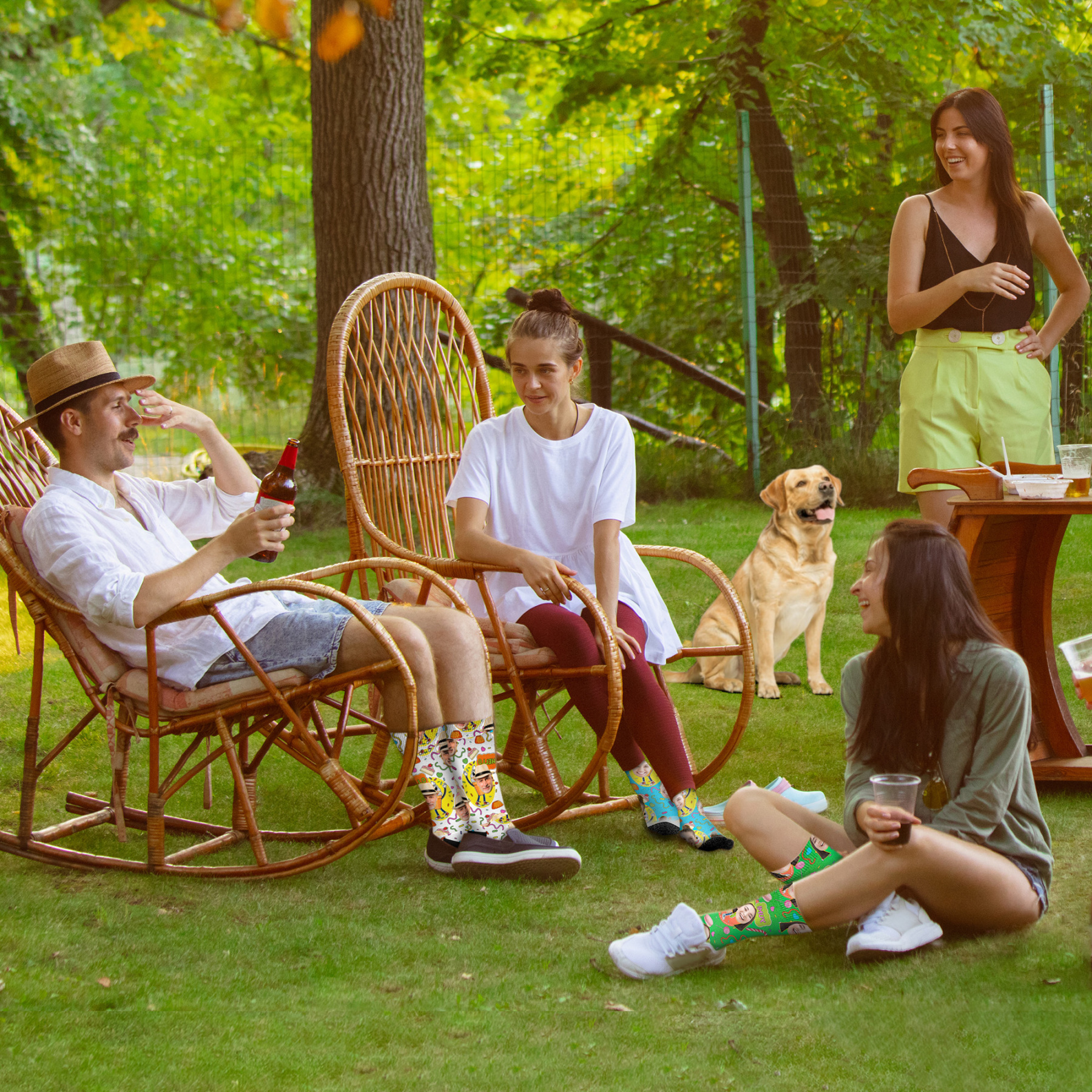 Custom Face Socks from Photo