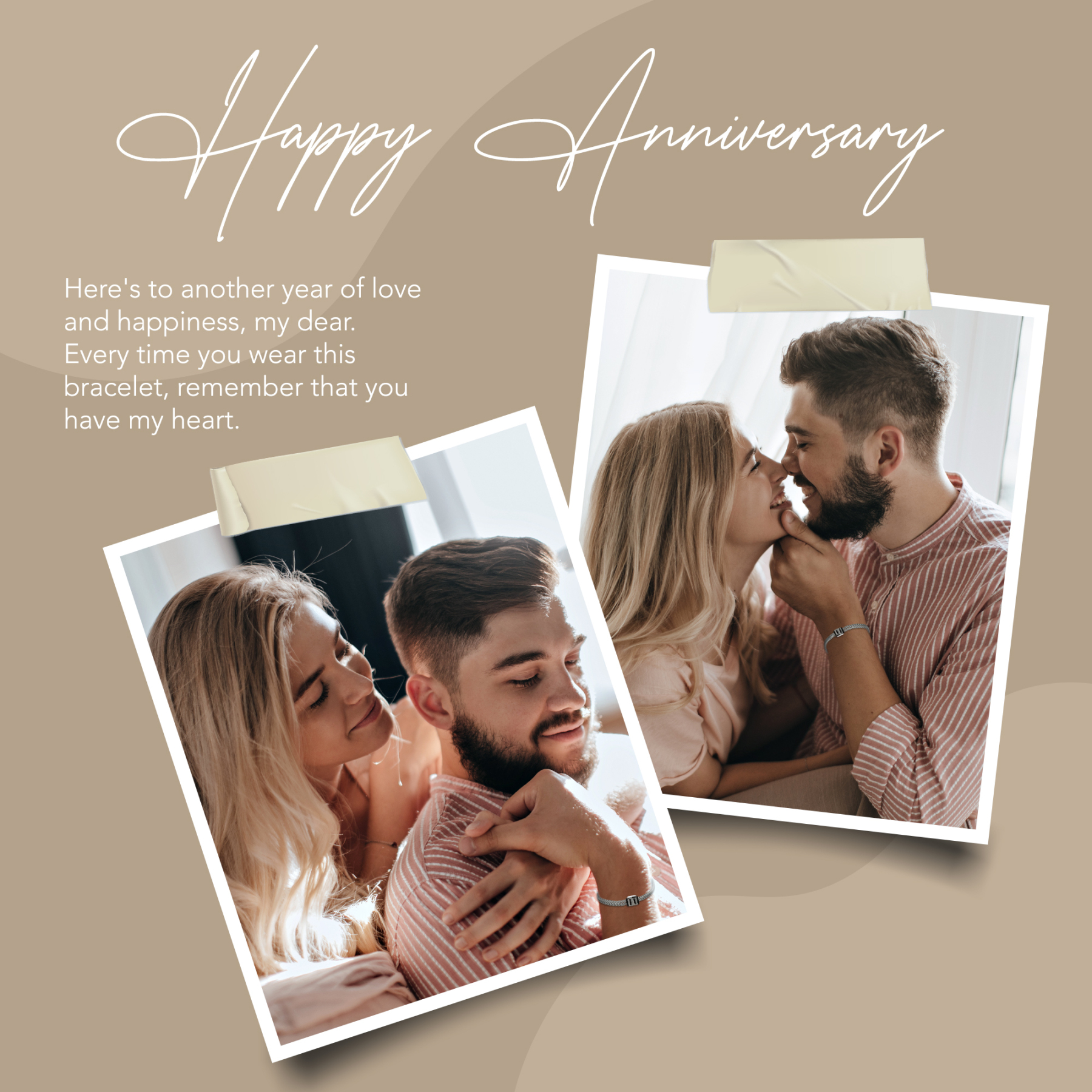 Personalized Mens Bracelet Engraved with Name