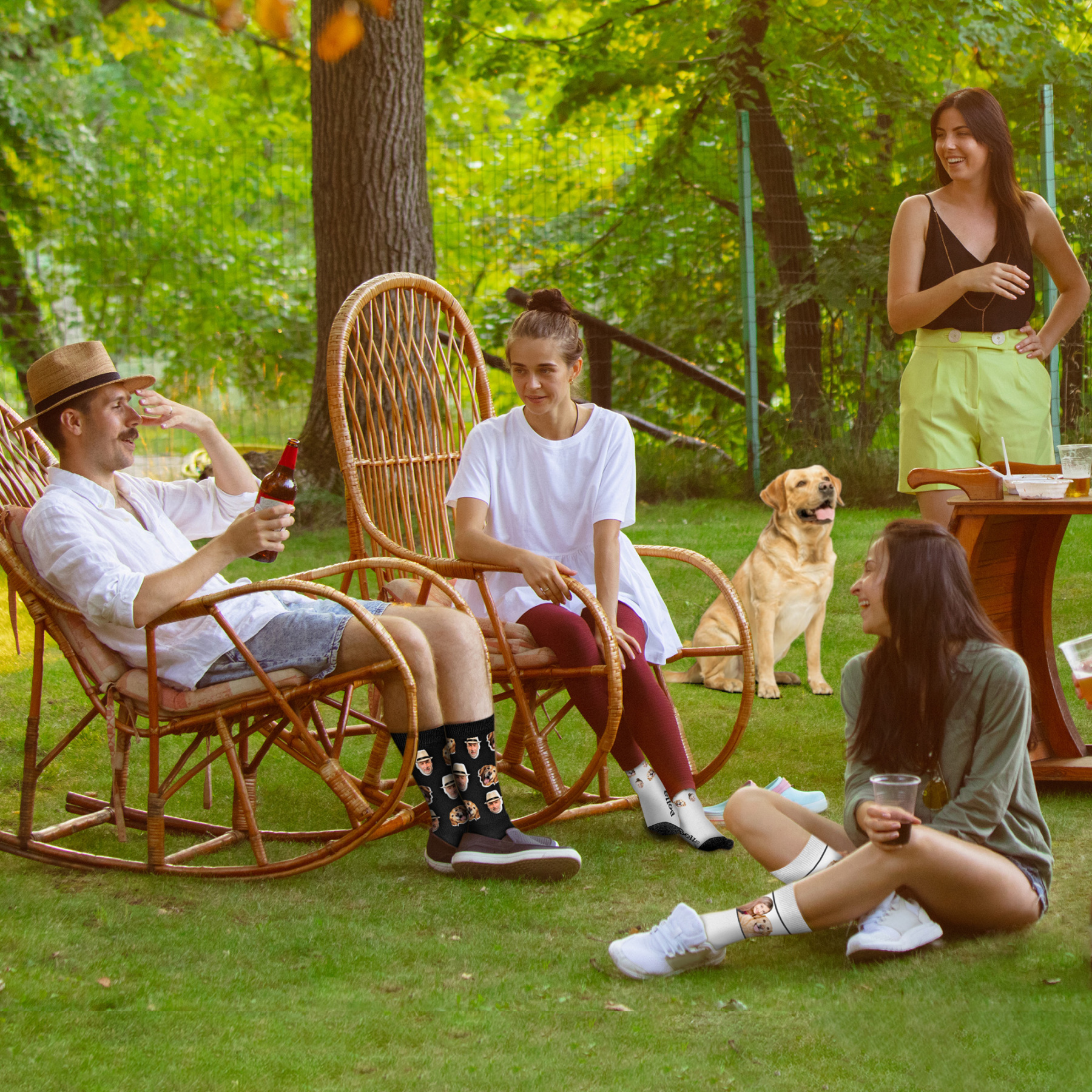 Custom Face Socks from Photo