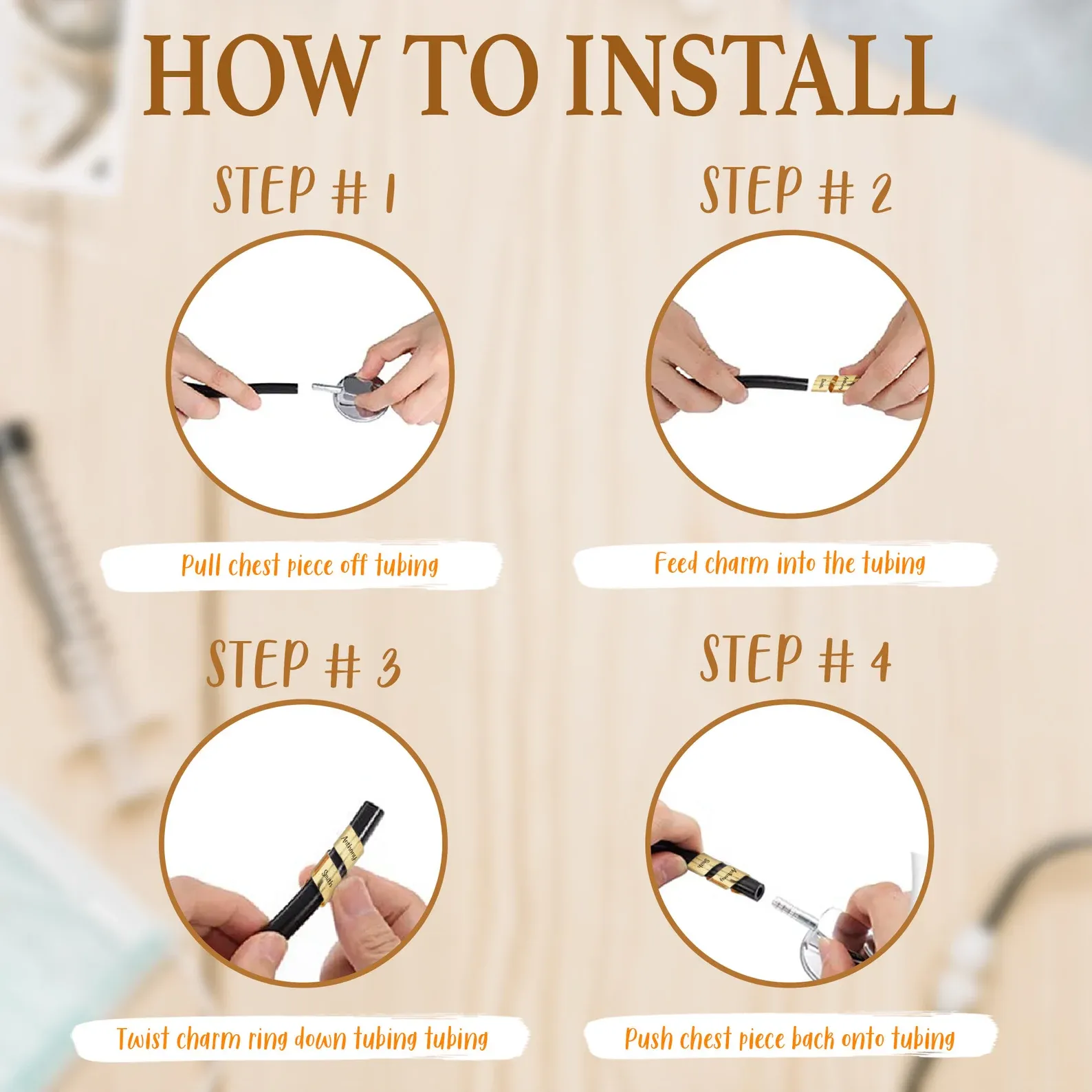 Custom Stethoscope ID Tag